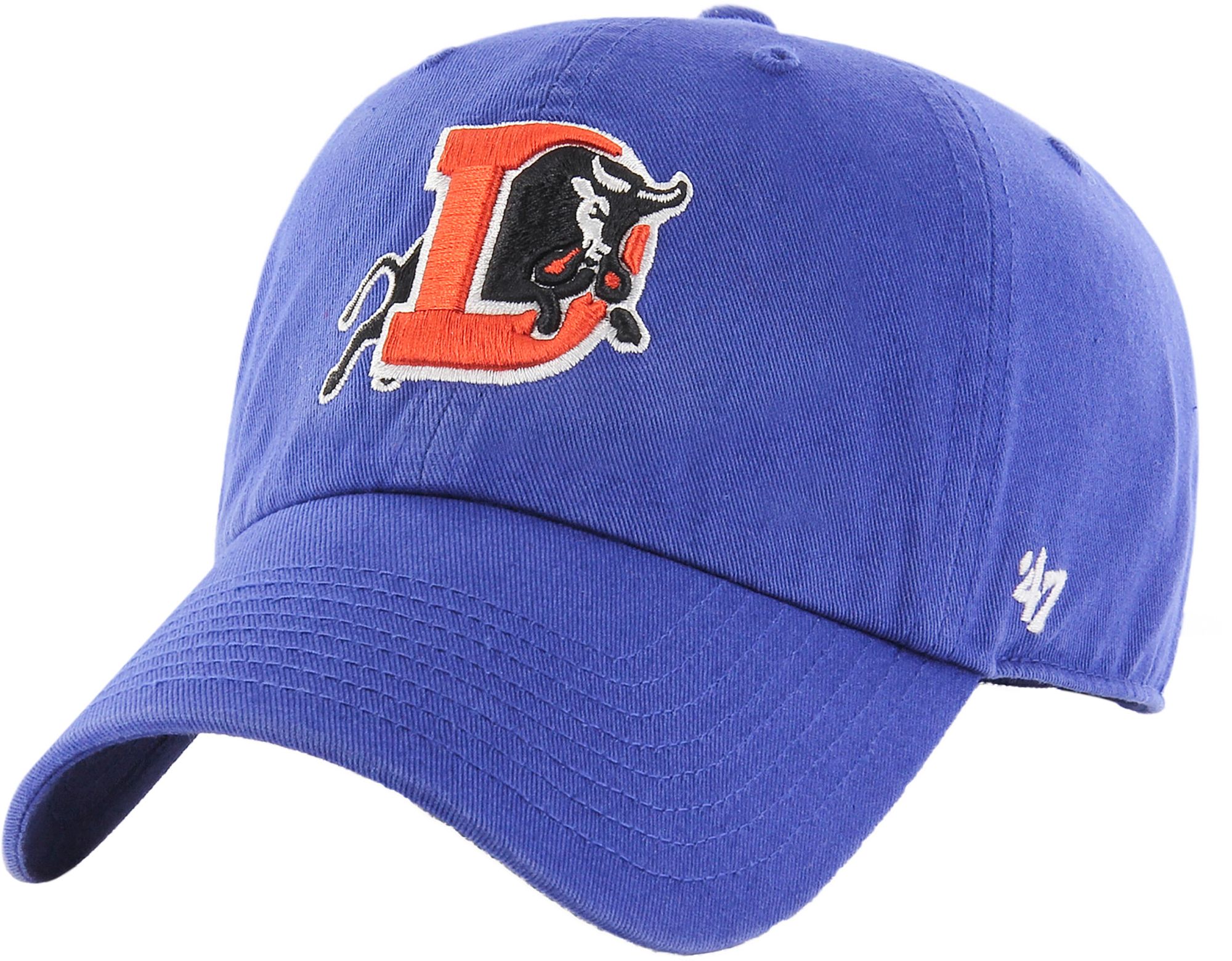 47 Adult Durham Bulls Royal Clean Up Adjustable Hat product image