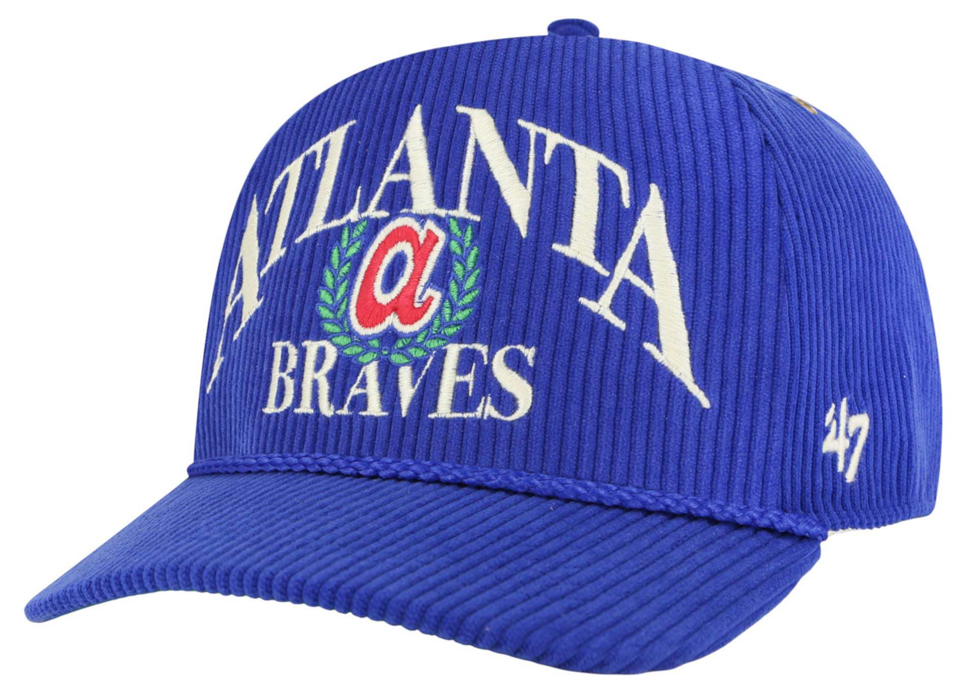 '47 Adult Atlanta Braves Royal Cooperstown Pitch Out Rope Hitch Adjustable Hat product image