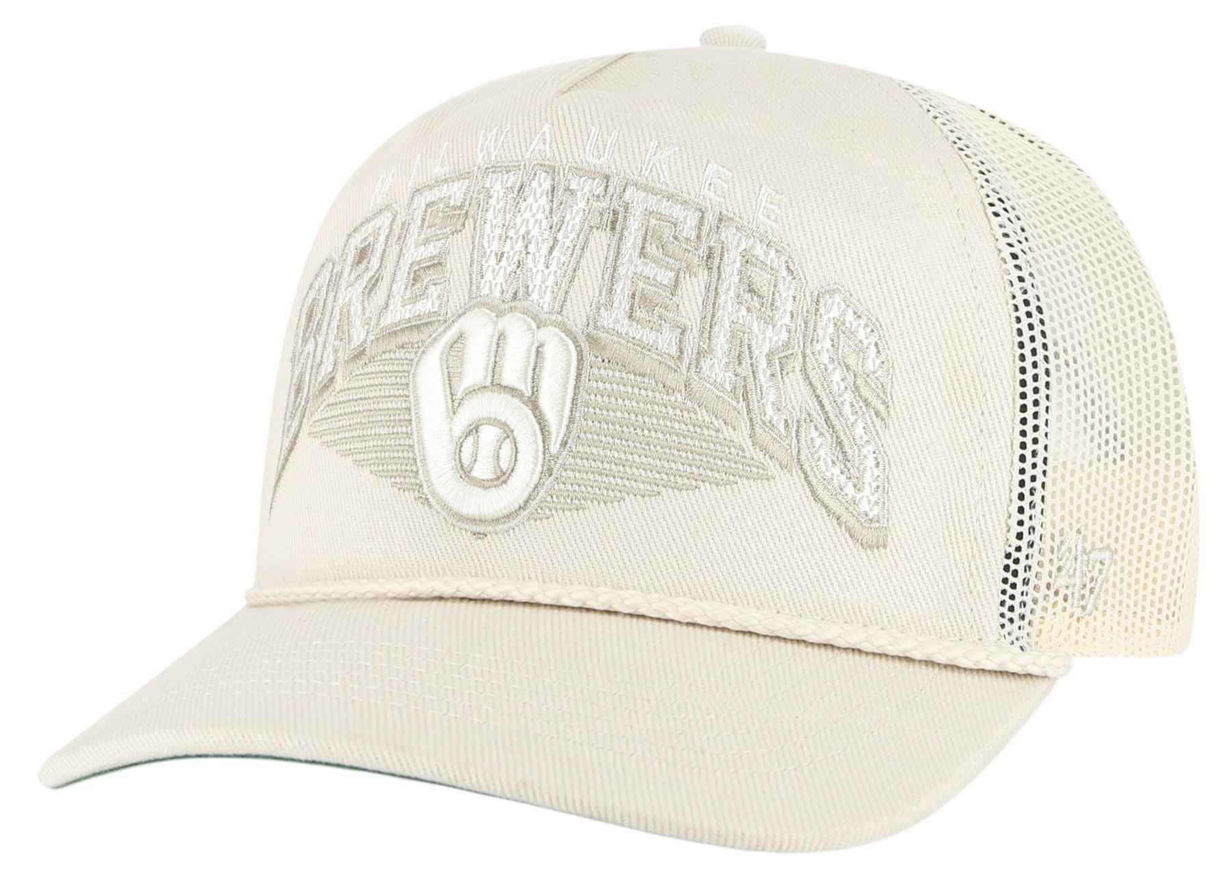 '47 Adult Milwaukee Brewers Tan Pomona Hitch Adjustable Hat product image