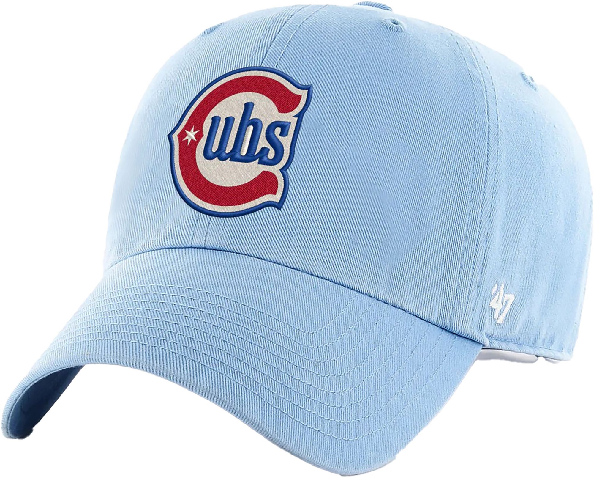 47 Adult Chicago Cubs Light Blue Clean Up Adjustable Hat product image