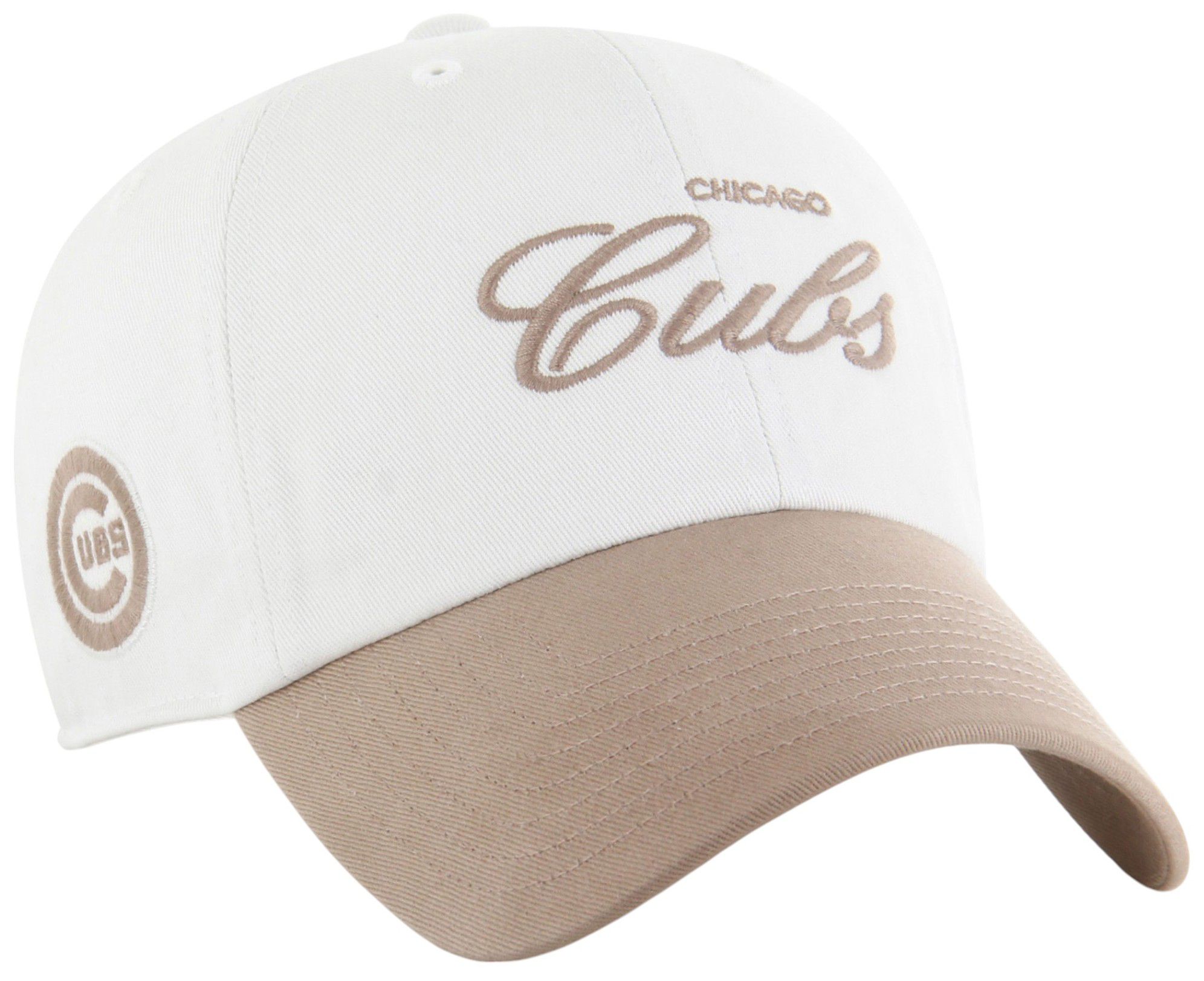 '47 Adult Chicago Cubs White 2-Tone Foundation Clean Up Adjustable Hat product image