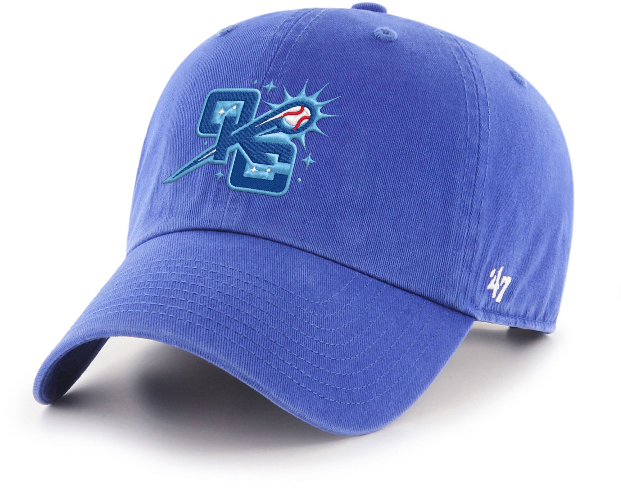 '47 Adult Oklahoma City Dodgers Royal Clean Up Adjustable Hat product image