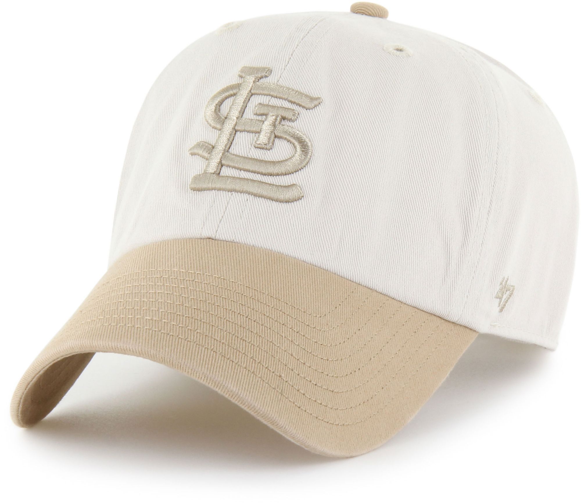 '47 Adult St. Louis Cardinals Tan 2 Tone Desert Clean Up Adjustable Hat product image
