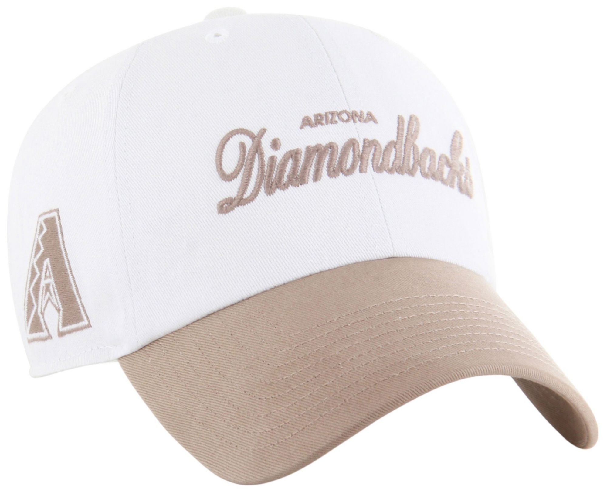 '47 Adult Arizona Diamondbacks White 2-Tone Foundation Clean Up Adjustable Hat product image