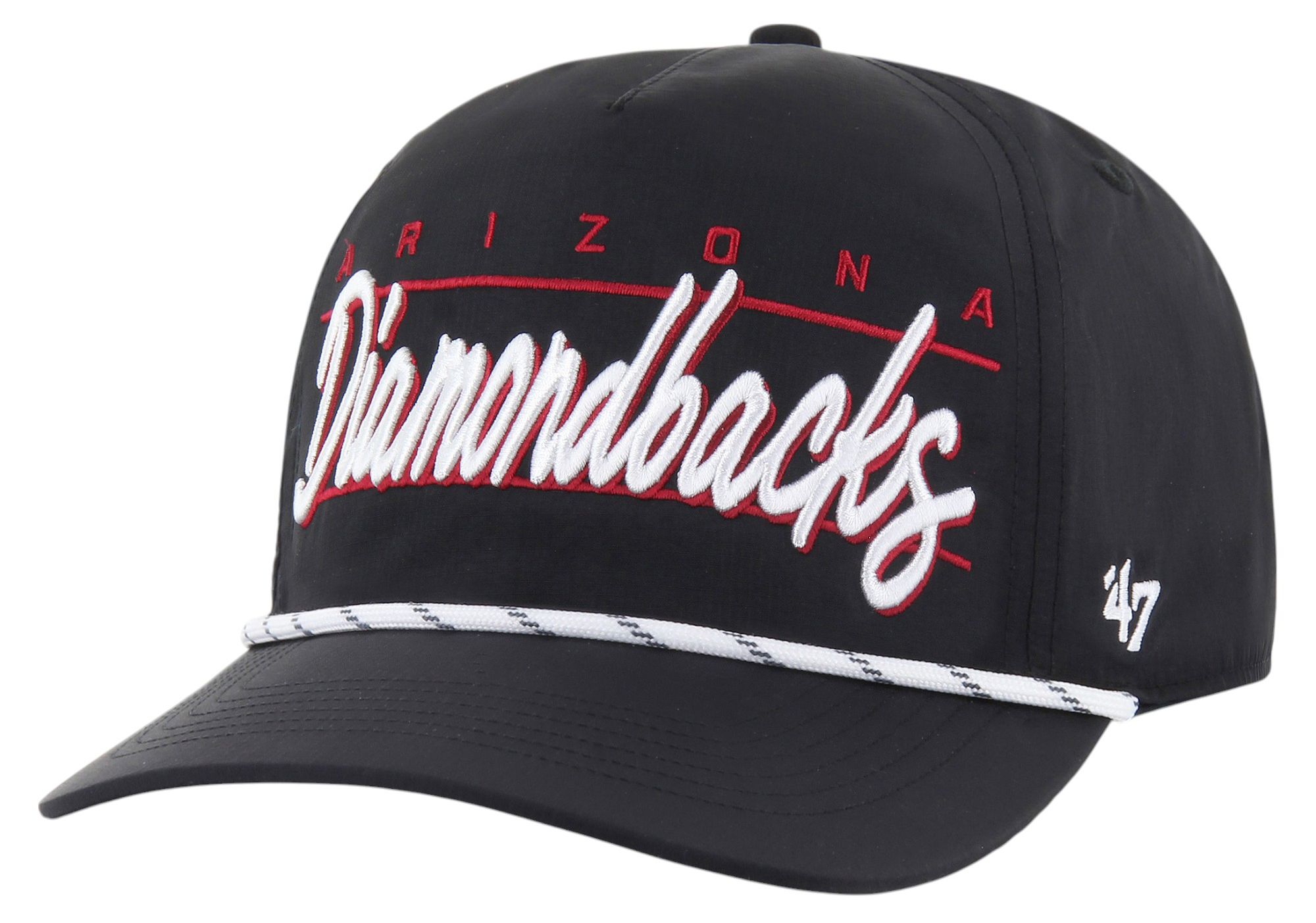 '47 Adult Arizona Diamondbacks Black Condor Hitch Adjustable Hat product image