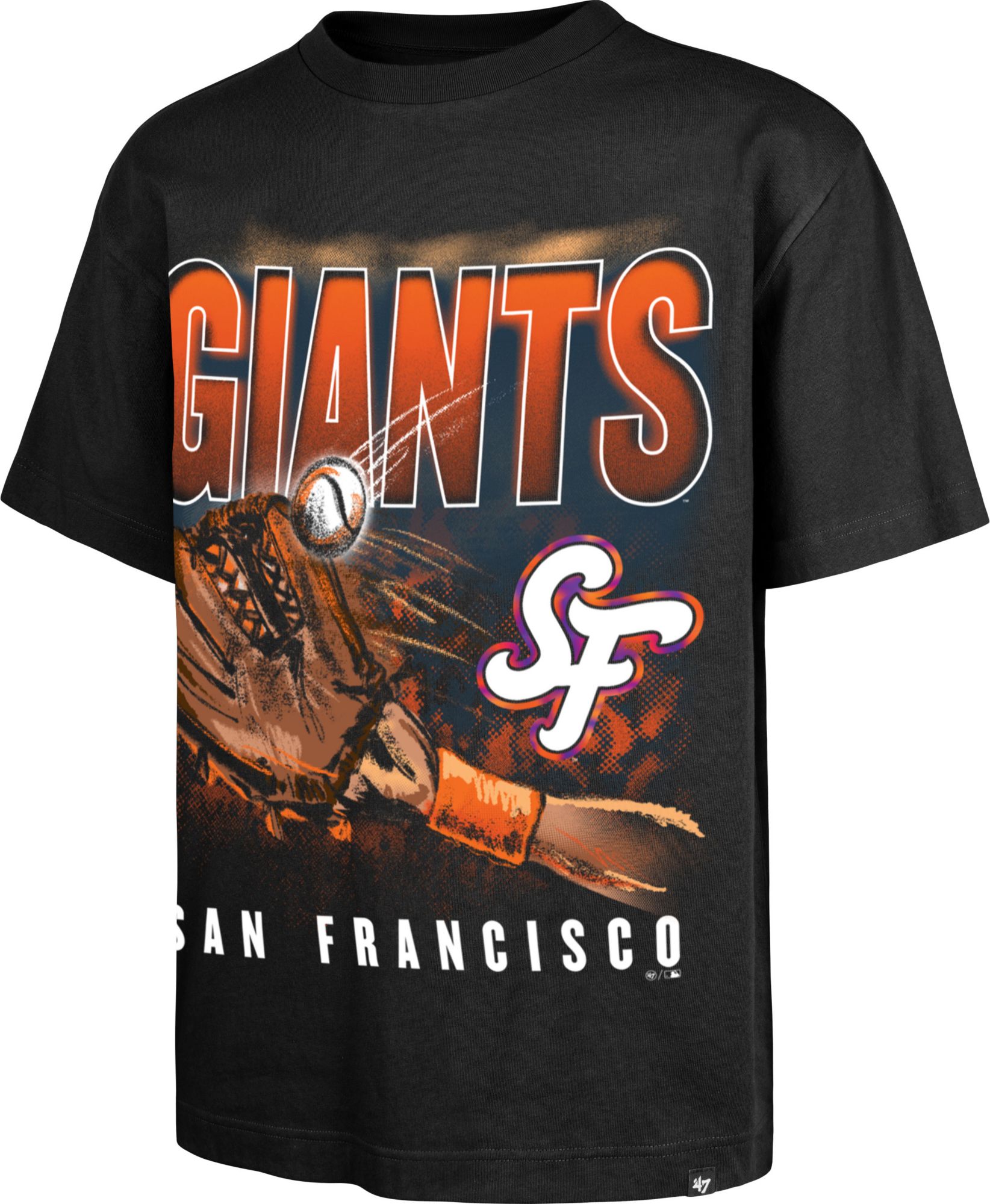 '47 Adult San Francisco Giants Black Foundation T-Shirt product image
