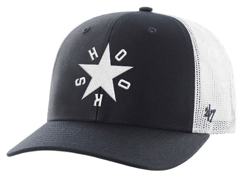 '47 Adult Corpus Christi Hooks Navy Adjustable Trucker Hat product image