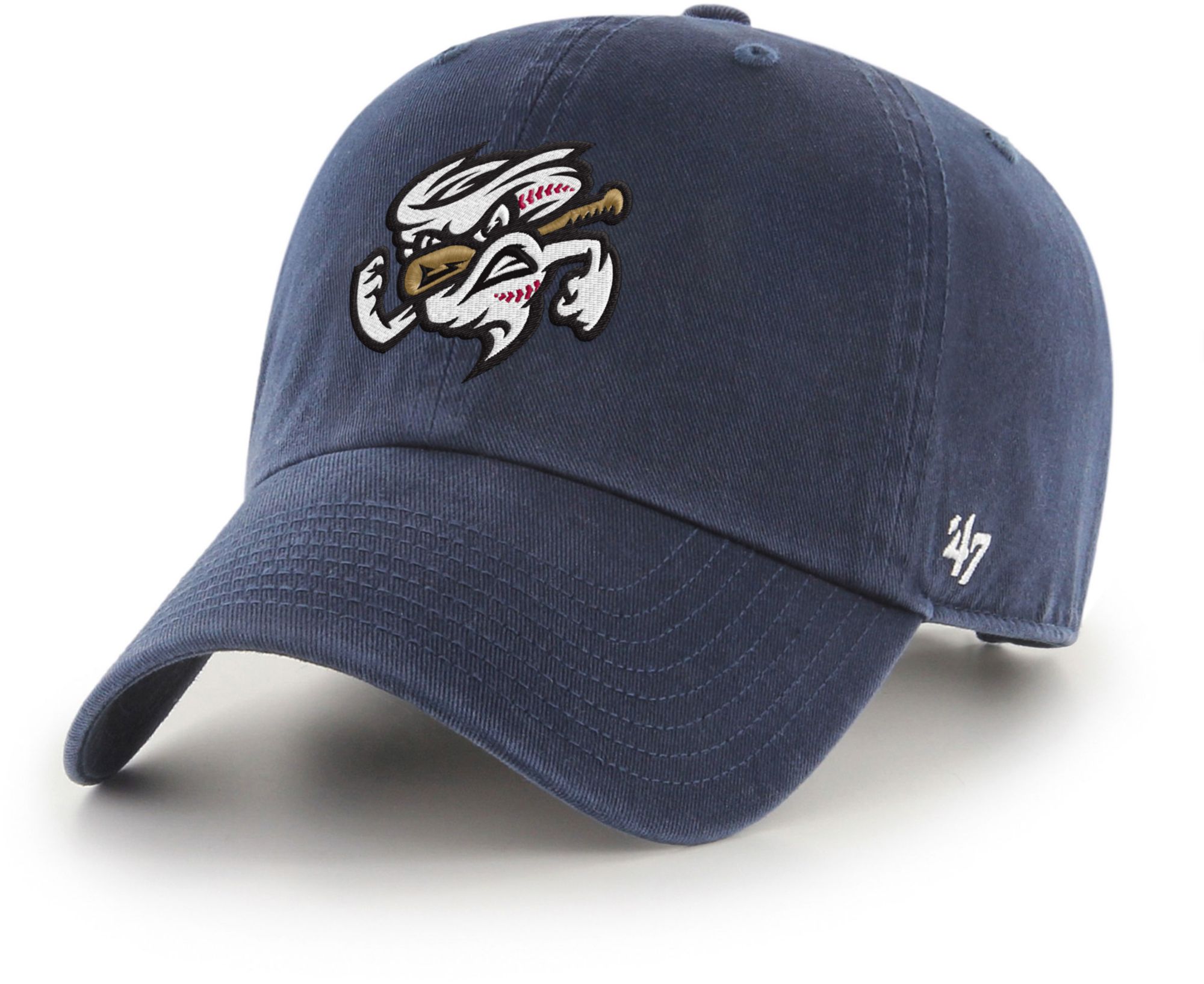 '47 Adult Omaha Storm Chasers Navy Clean Up Adjustable Hat product image