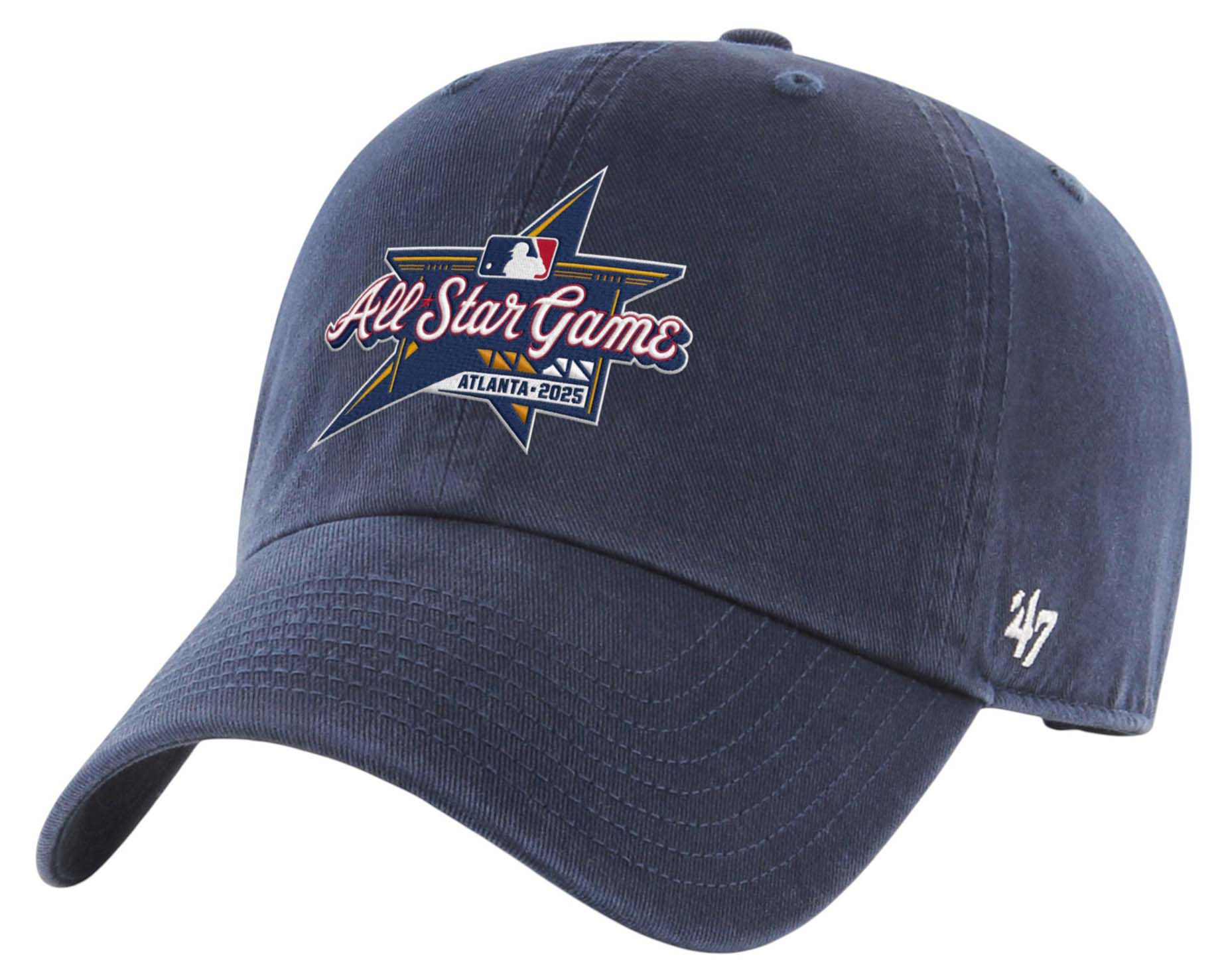 '47 Adult MLB All-Star Game 2025 Navy Clean Up Adjustable Hat product image