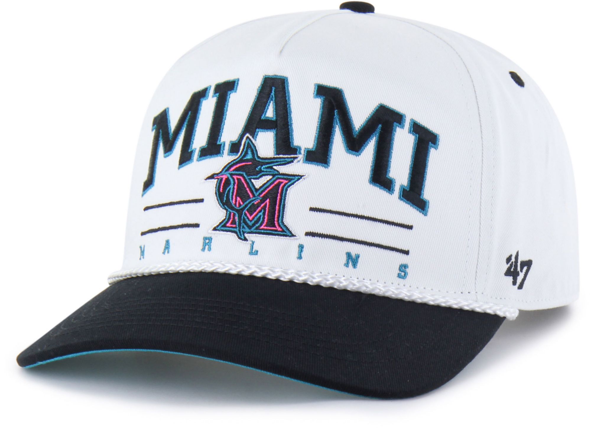 47 Adult Miami Marlins City Connect Roscoe Rope Hitch Adjustable Hat product image