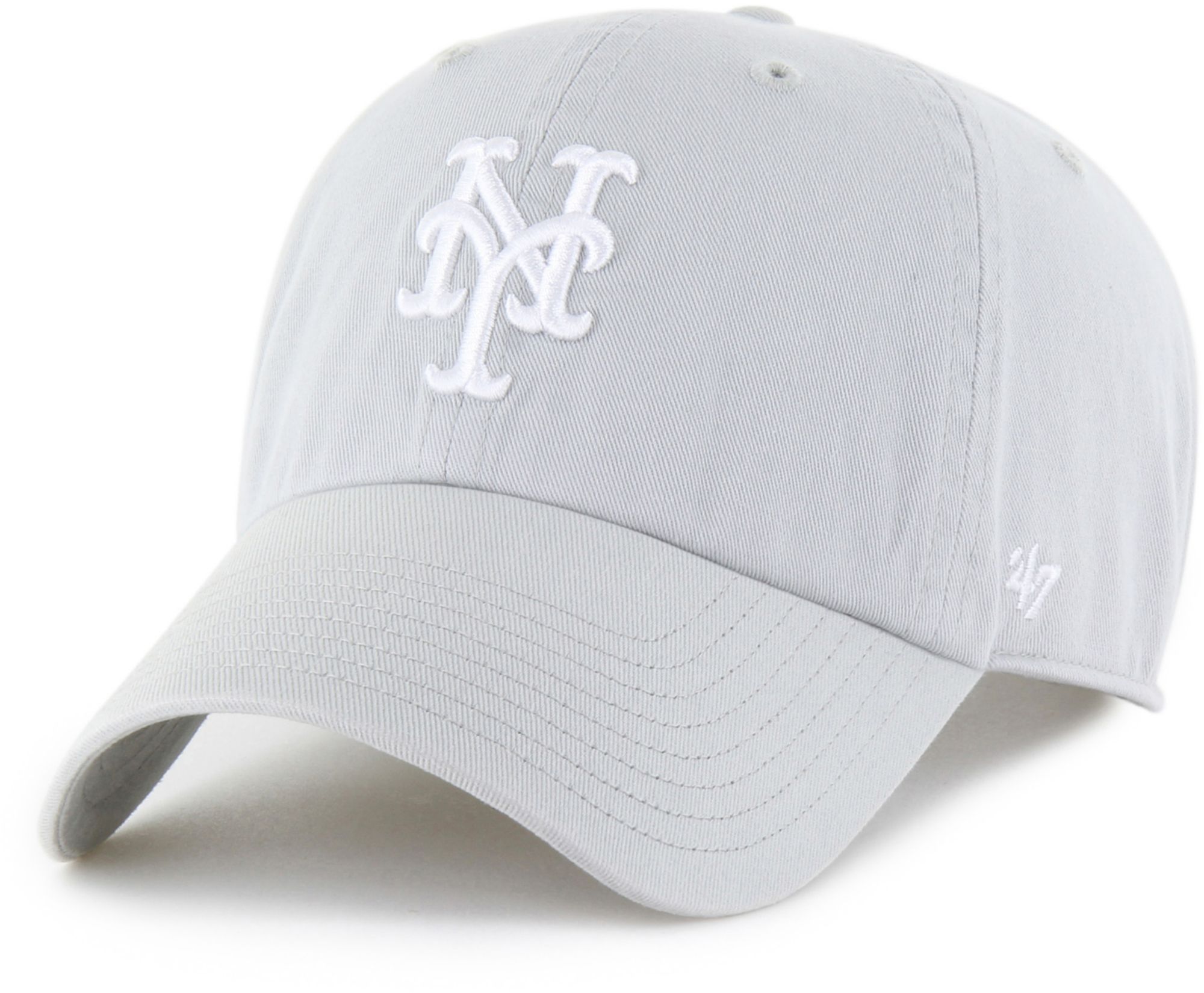 '47 Adult New York Mets Grey Clean Up Adjustable Hat product image
