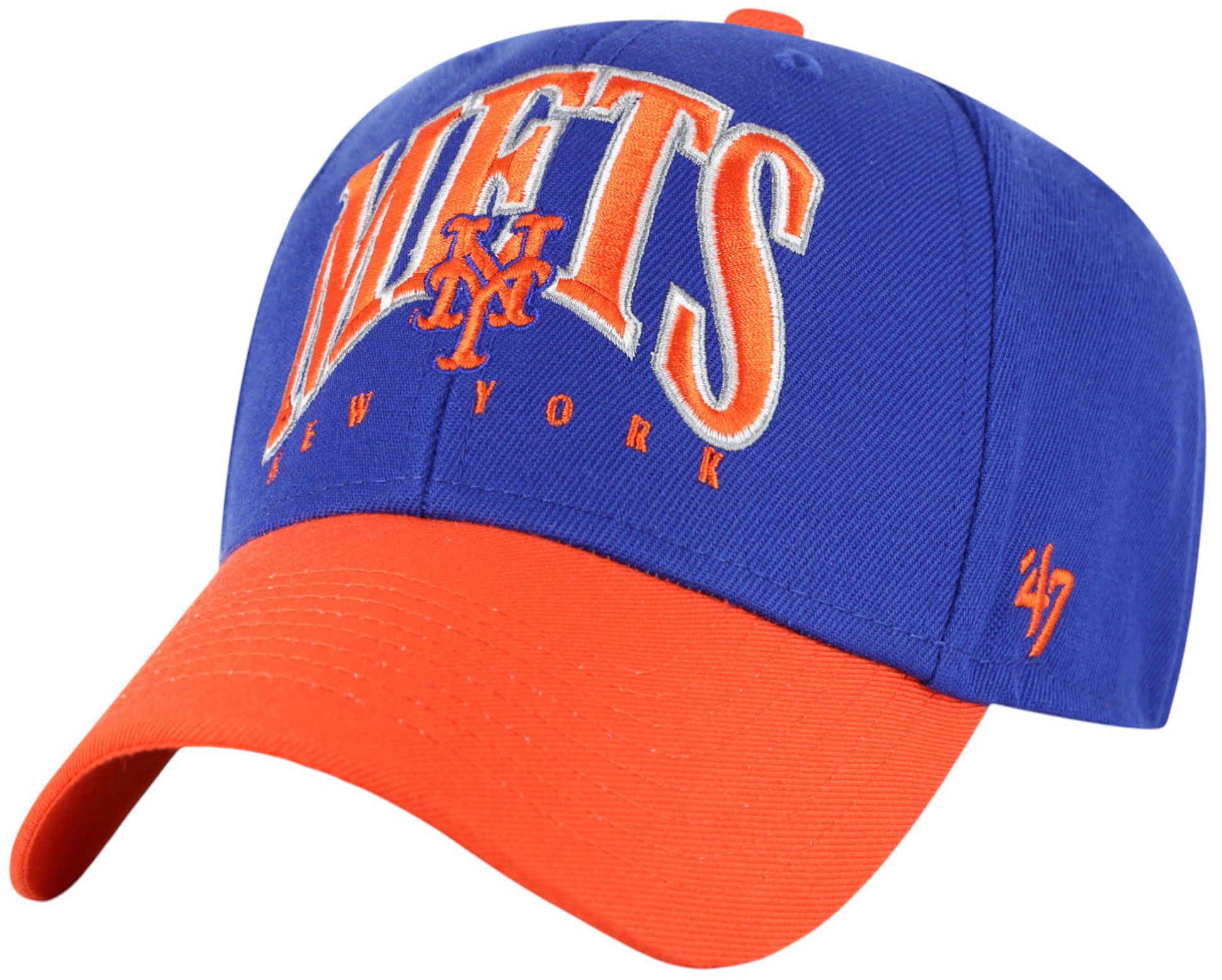 '47 Adult New York Mets Royal Drawbridge MVP Adjustable Hat product image