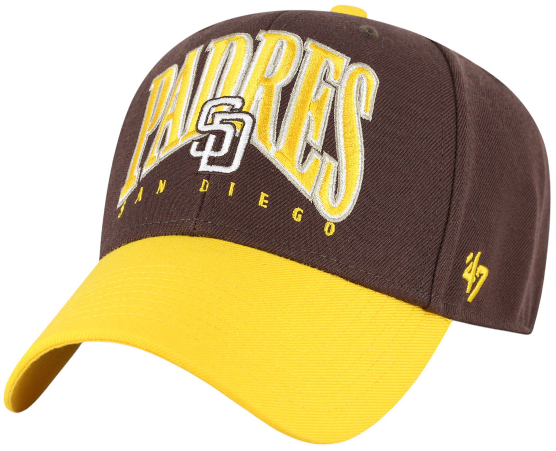 '47 Adult San Diego Padres Brown Drawbridge MVP Adjustable Hat product image