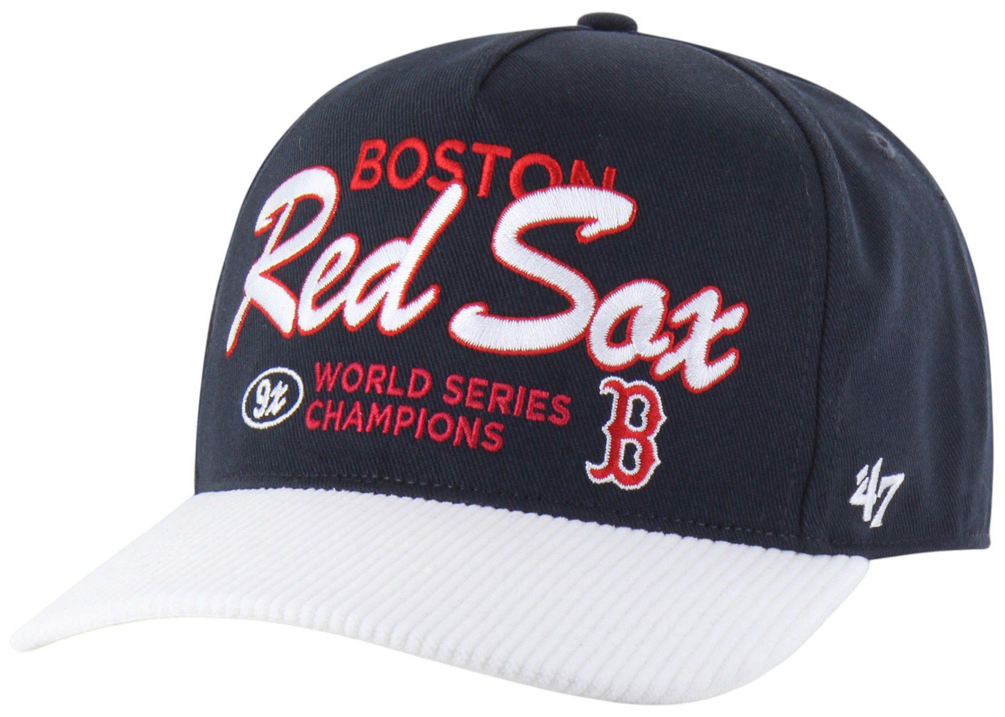 '47 Adult Boston Red Sox Navy Multi Time Champ Hitch Adjustable Hat product image