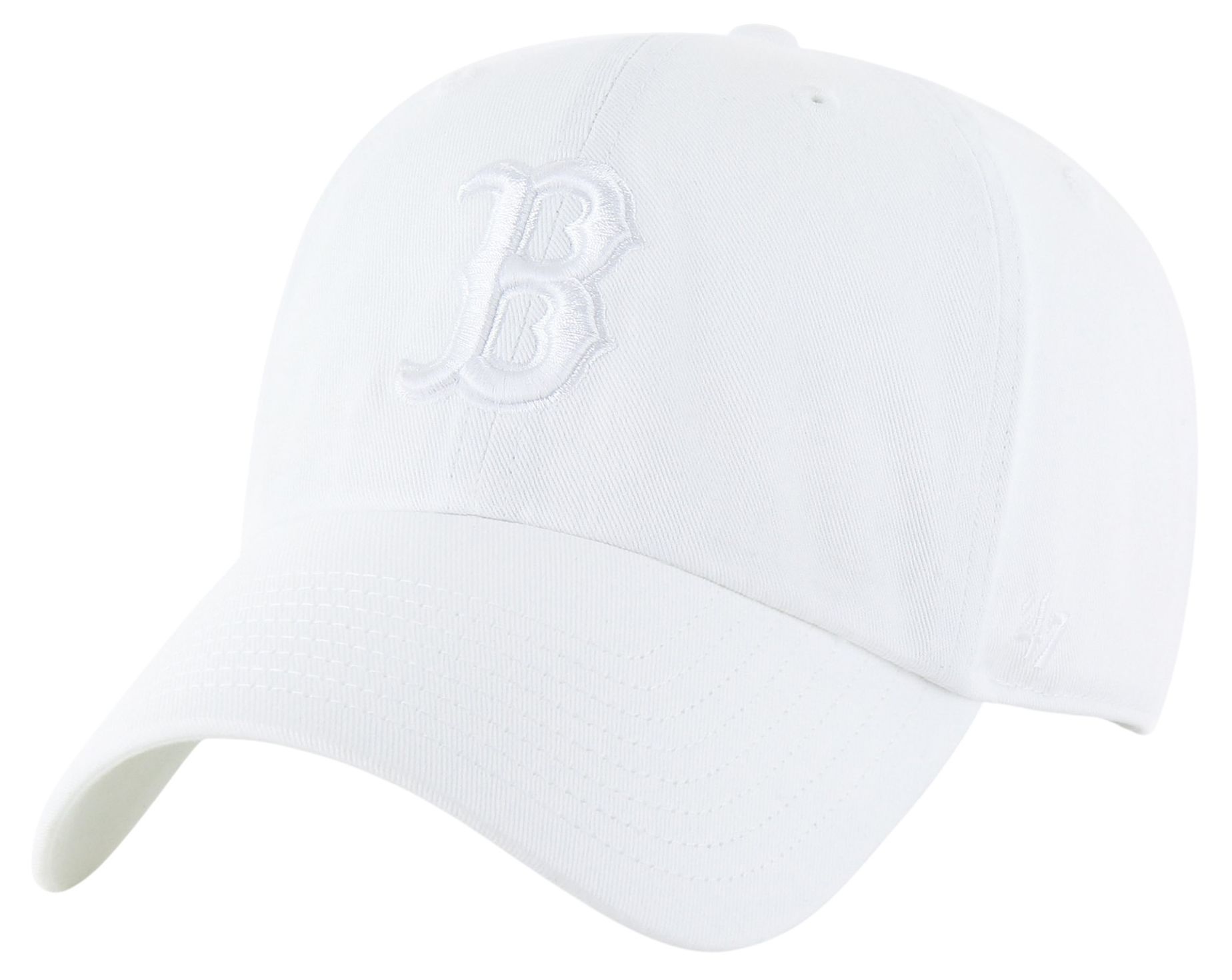 '47 Adult Boston Red Sox White Clean Up Adjustable Hat product image