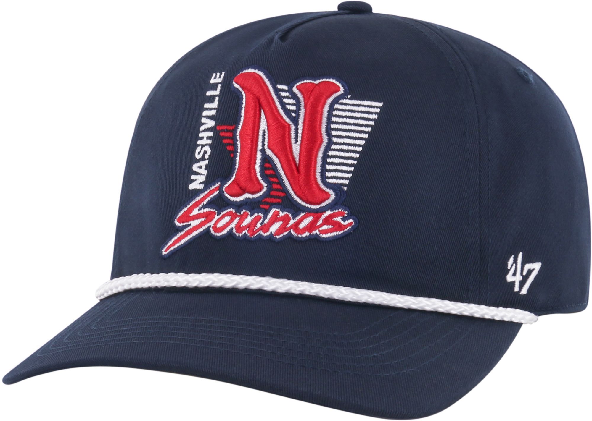 '47 Adult Nashville Sounds Navy Script Hitch Adjustable Hat product image