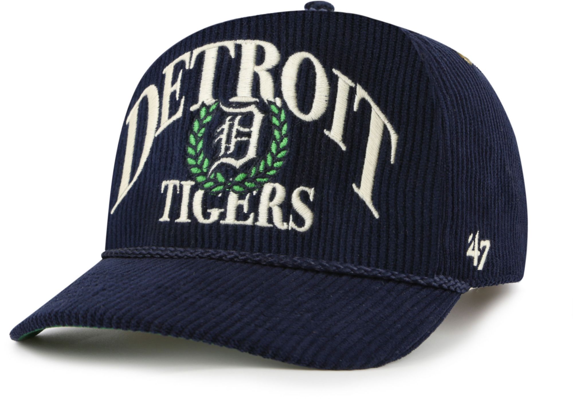 '47 Adult Detroit Tigers Navy Pitch Out Rope Hitch Adjustable Hat product image