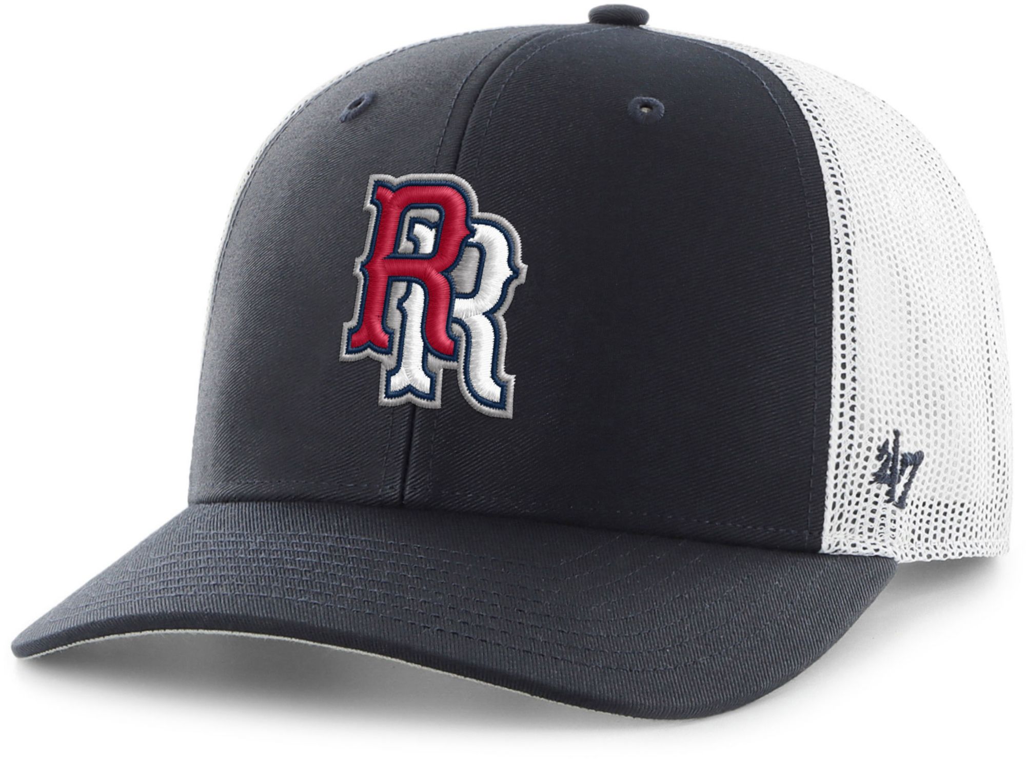 '47 Adult Round Rock Express Navy Adjustable Trucker Hat product image