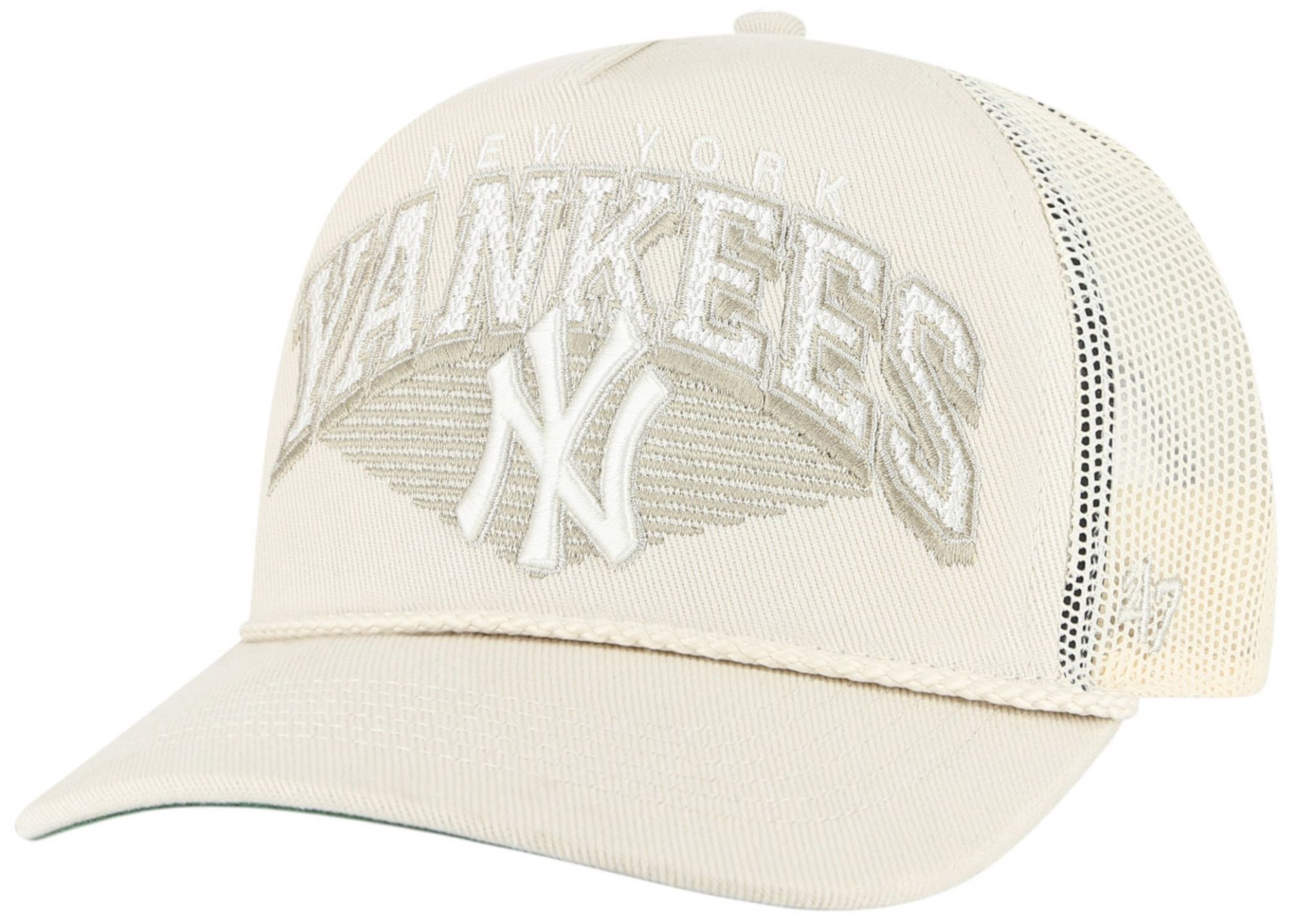 '47 Adult New York Yankees Tan Pomona Hitch Adjustable Hat product image