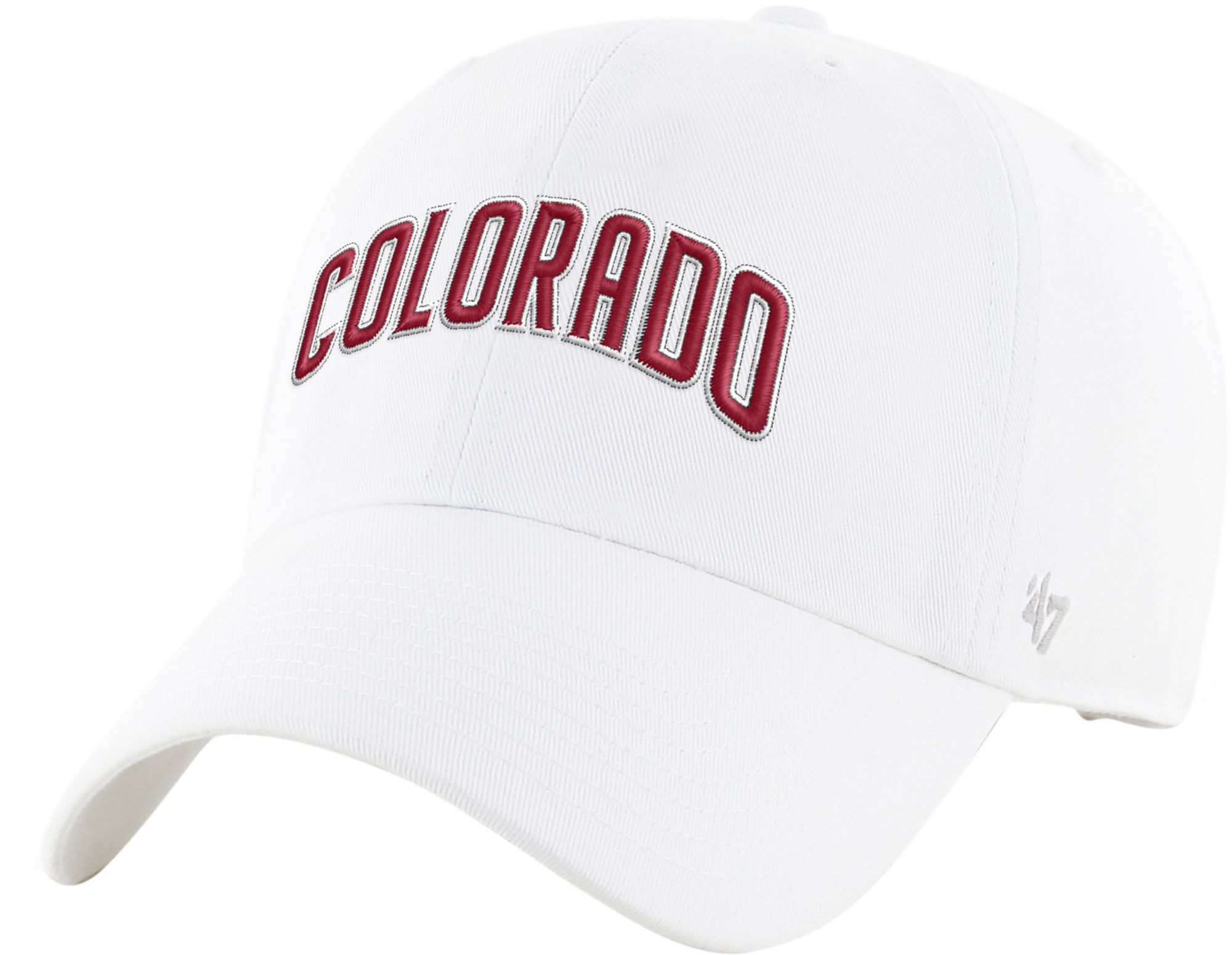 '47 Adult Colorado Rapids White 2Hit Clean Up Adjustable Hat product image