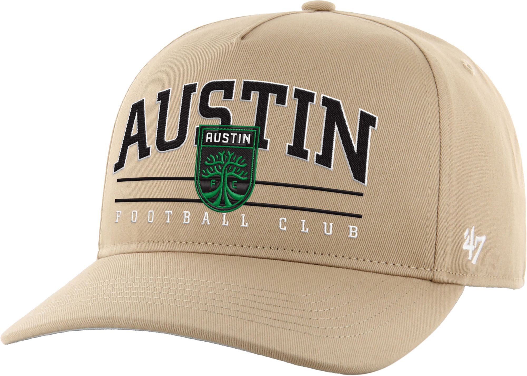 '47 Adult Austin FC Tan Arch Hitch Adjustable Hat product image