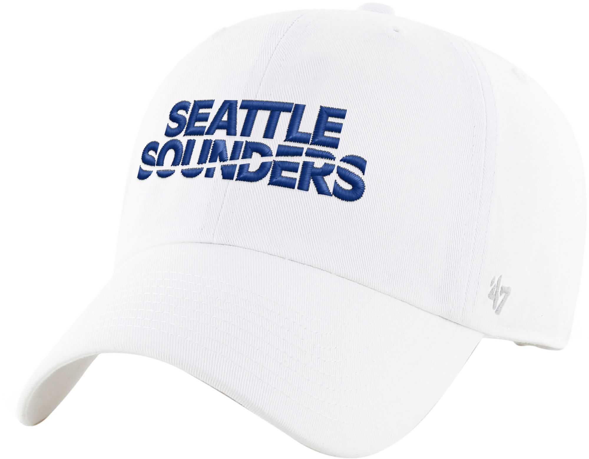 '47 Adult Seattle Sounders White 2Hit Clean Up Adjustable Hat product image