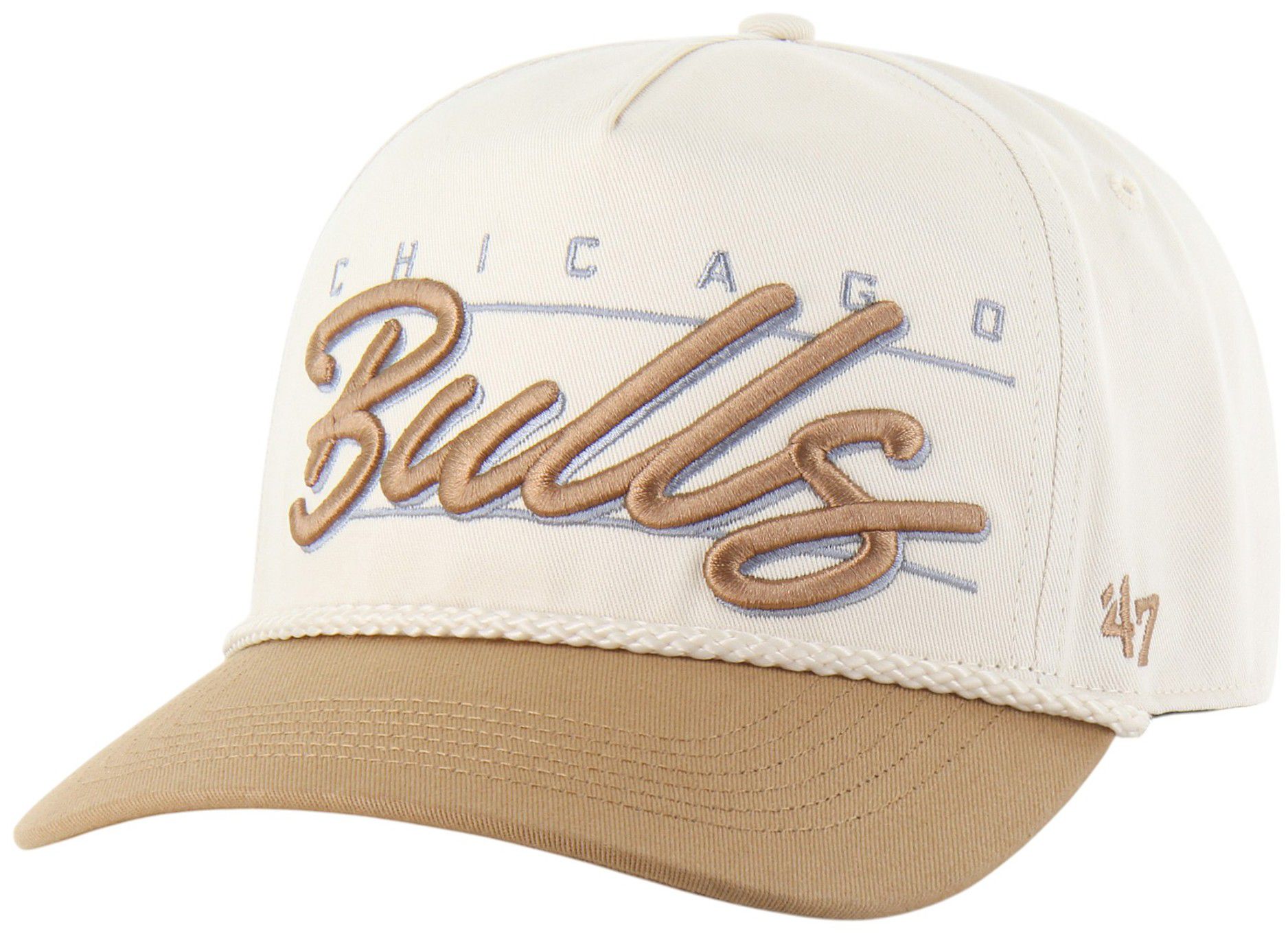 '47 Adult Chicago Bulls Tan Neutral Condor Hitch Adjustable Hat product image
