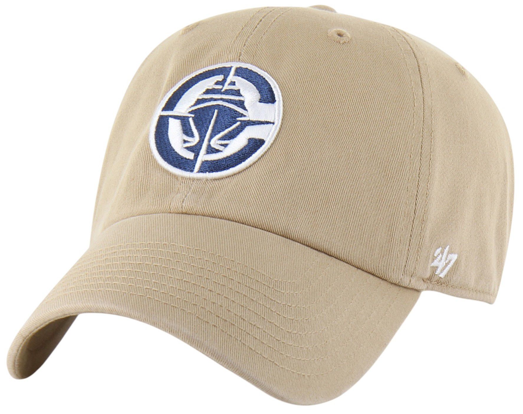'47 Adult Los Angeles Clippers Khaki Logo Cleanup Adjustable Hat product image