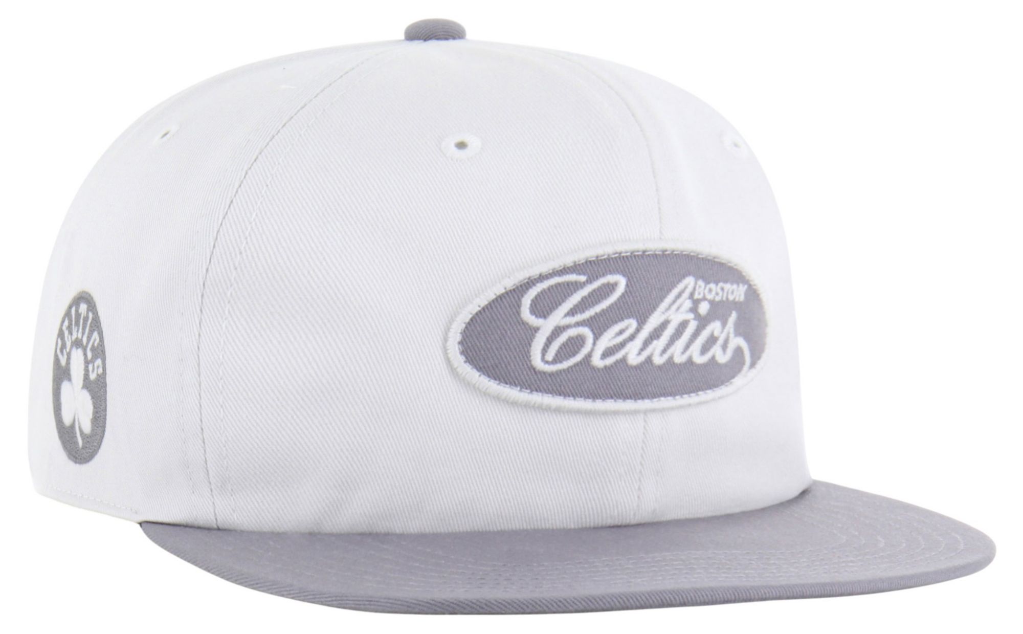'47 Adult Boston Celtics Off White Contemporary Basics Foundational Captain Adjustable Hat product image