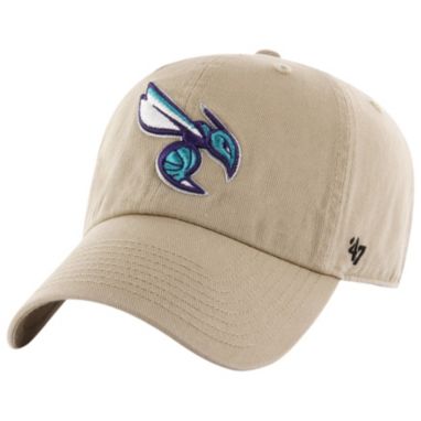 sorry, '47 Adult Charlotte Hornets Khaki Logo Cleanup Adjustable Hat is currently out of stock
