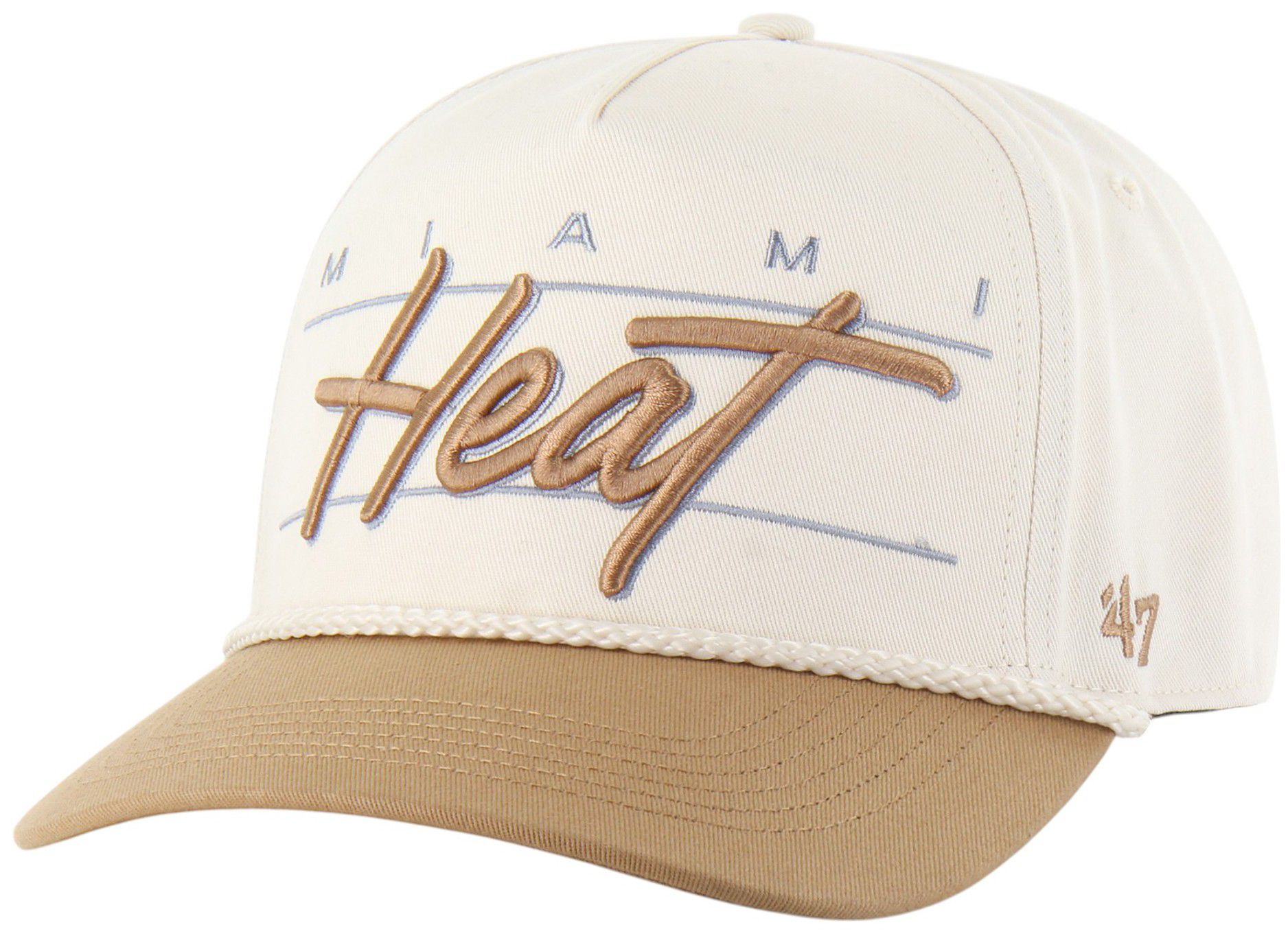 '47 Adult Miami Heat Tan Neutral Condor Hitch Adjustable Hat product image