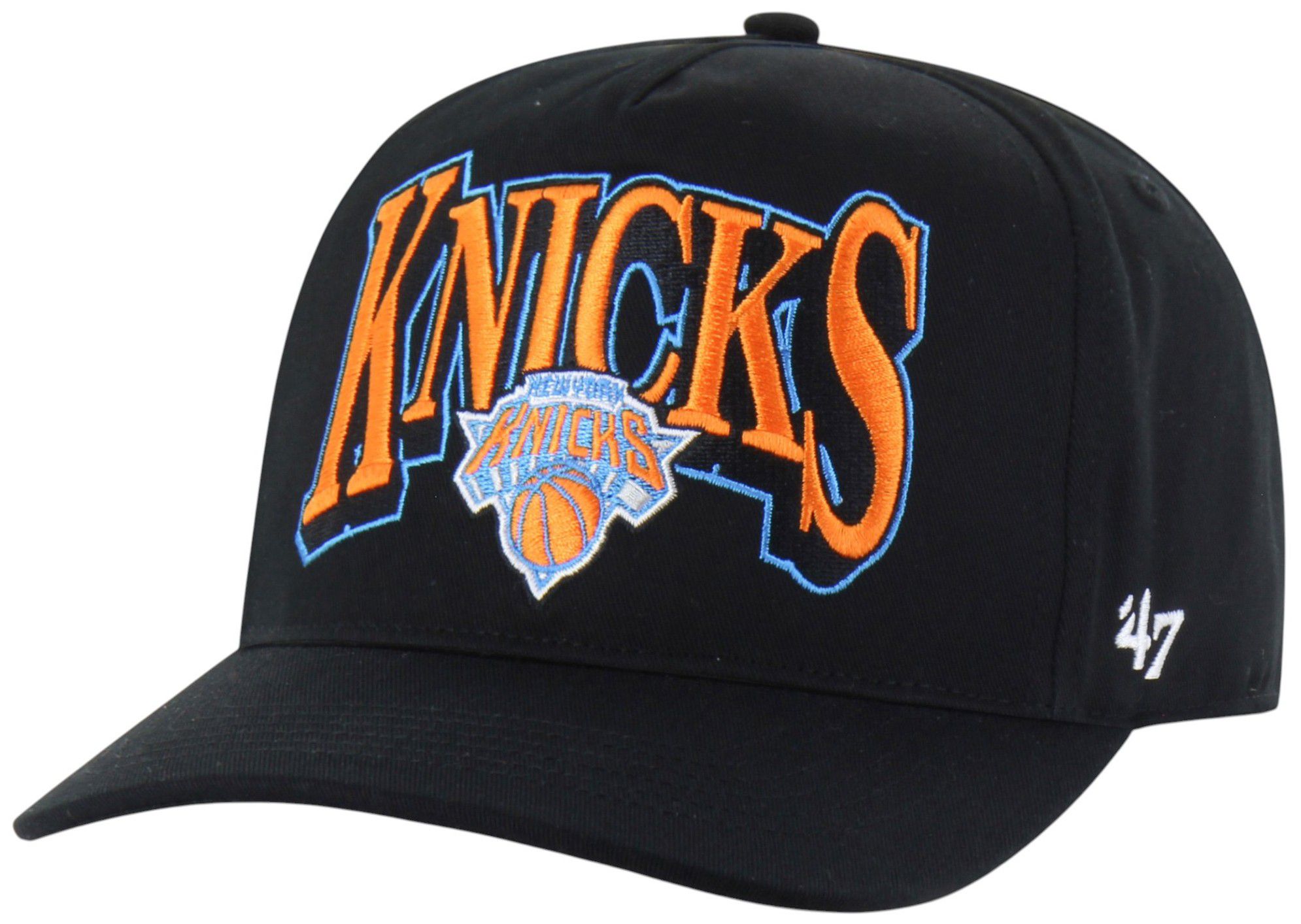 '47 Adult New York Knicks Black Everytime Hitch Adjustable Hat product image