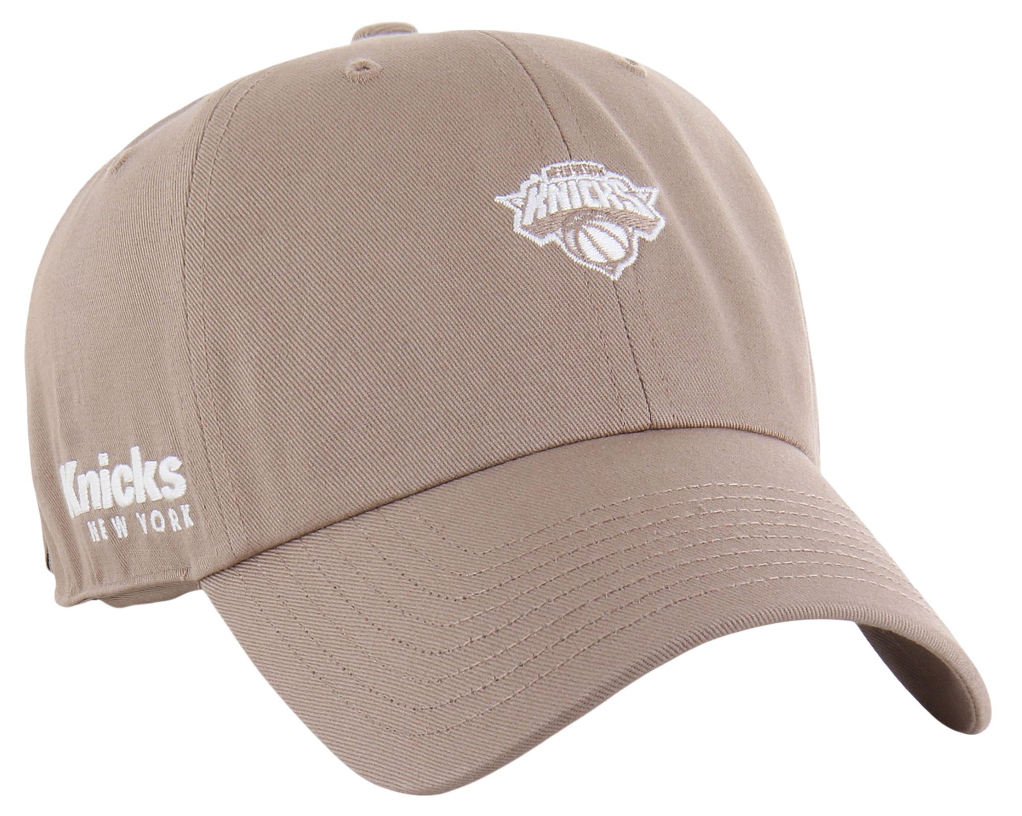 '47 Adult New York Knicks Brown Contemporary Basics Foundational Logo Clean Up Adjustable Hat product image