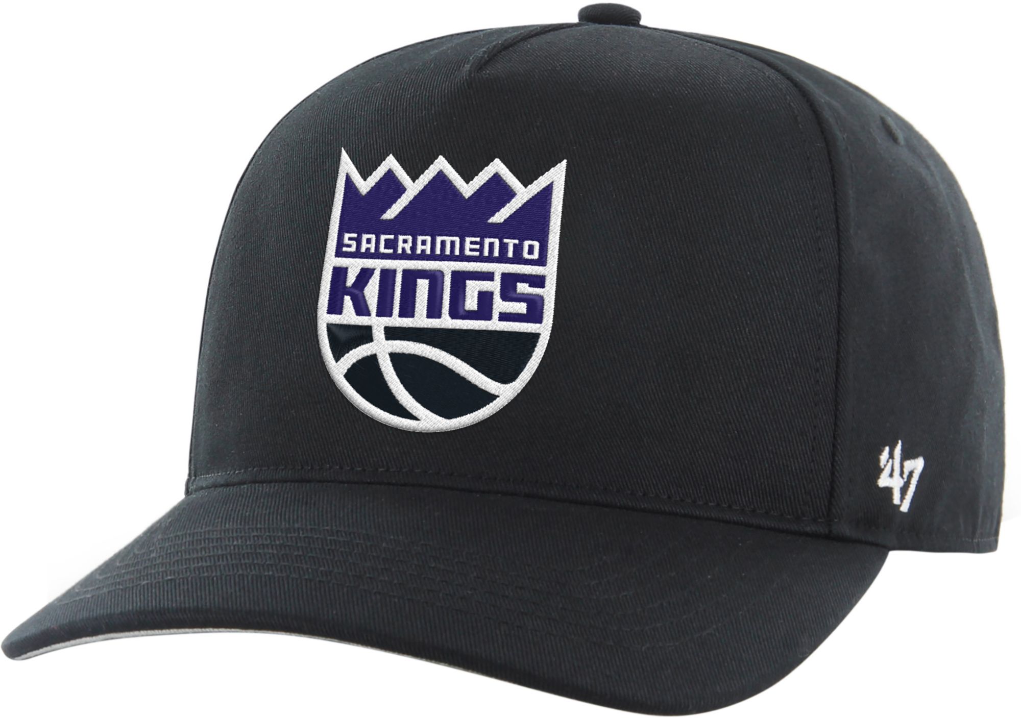 '47 Adult Sacramento Kings Black Logo Hitch Adjustable Hat product image