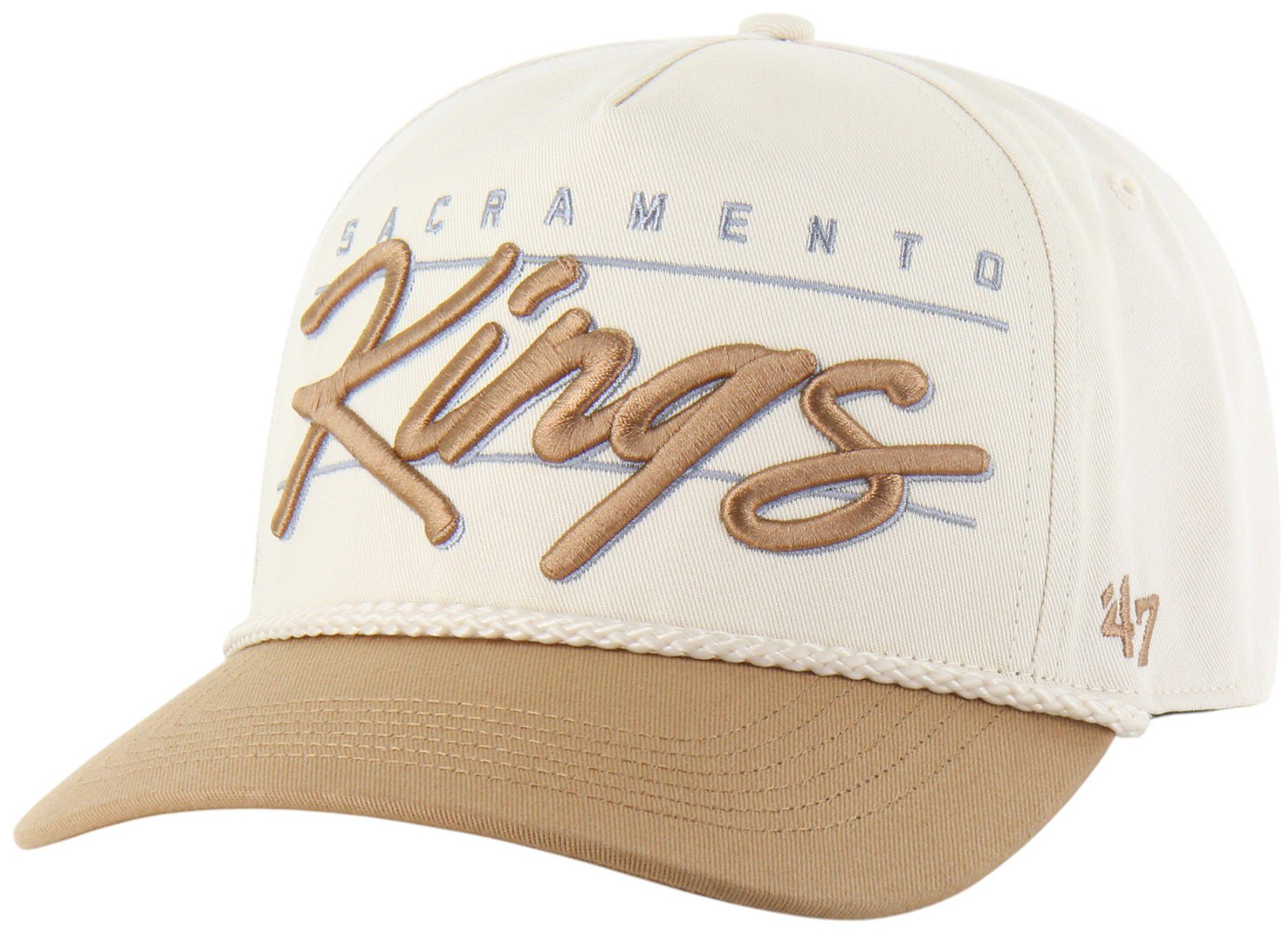'47 Adult Sacramento Kings Tan Neutral Condor Hitch Adjustable Hat product image