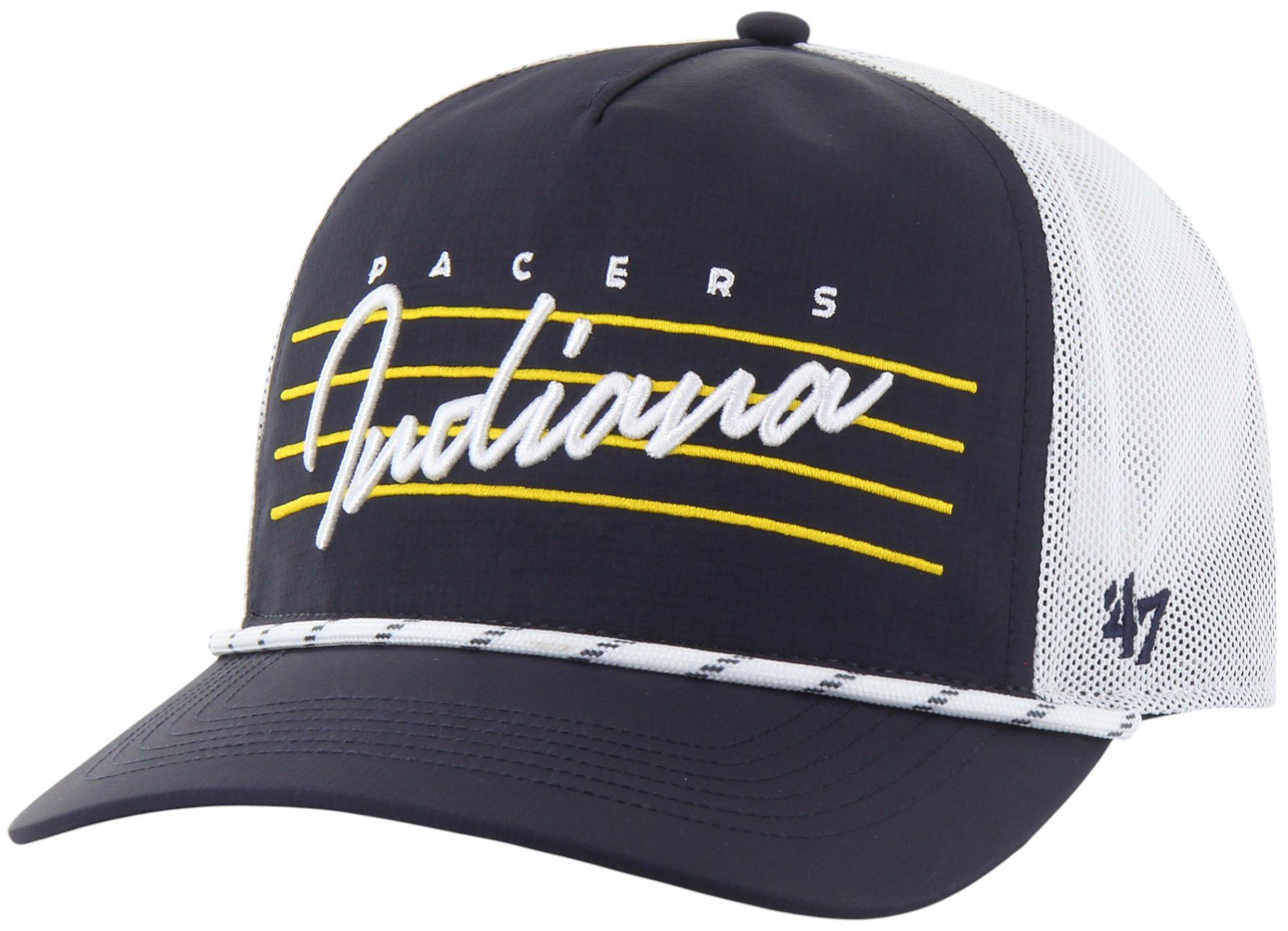 47 Adult Indiana Pacers Navy Brrr Downburst Hitch Adjustable Hat product image