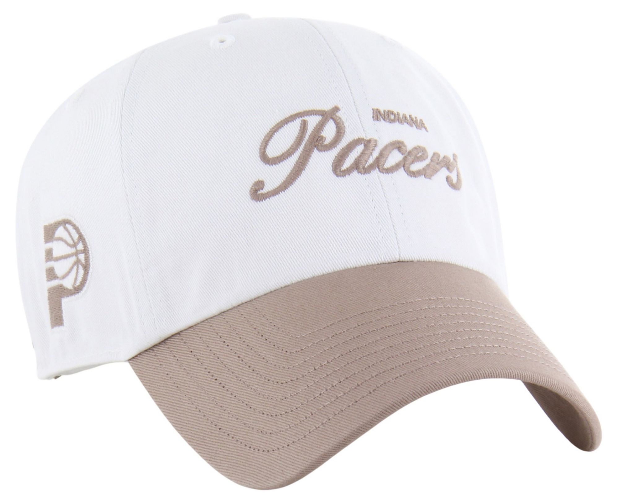 '47 Adult Indiana Pacers Off White Contemporary Basics Foundational Clean Up Adjustable Hat product image