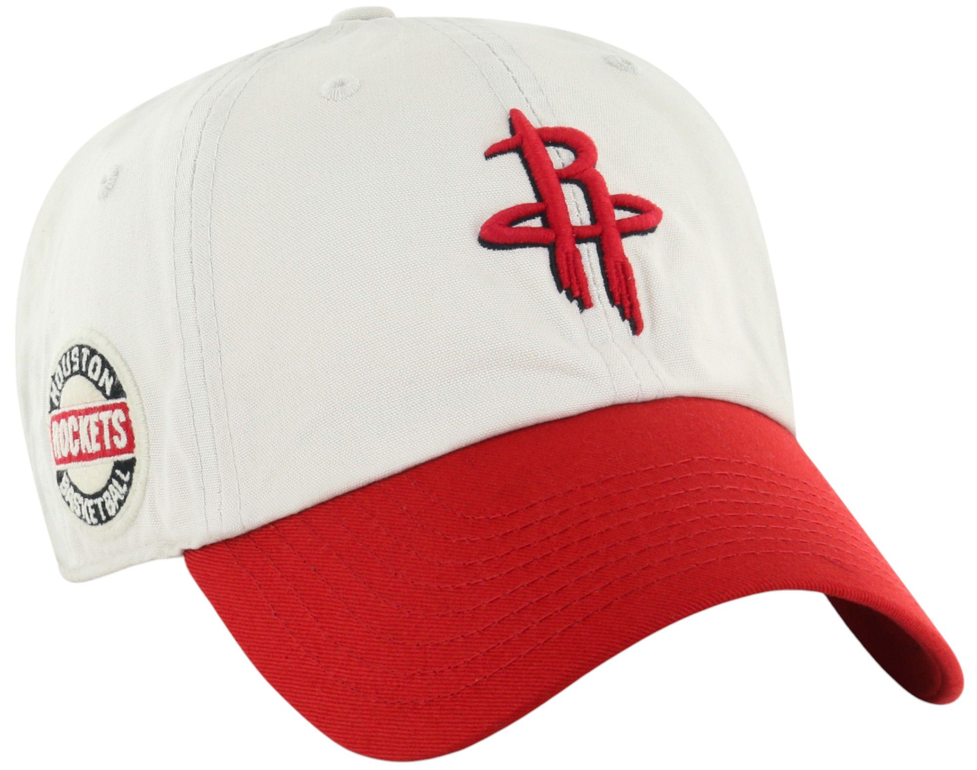 '47 Adult Houston Rockets Off White Clean Up Adjustable Hat product image
