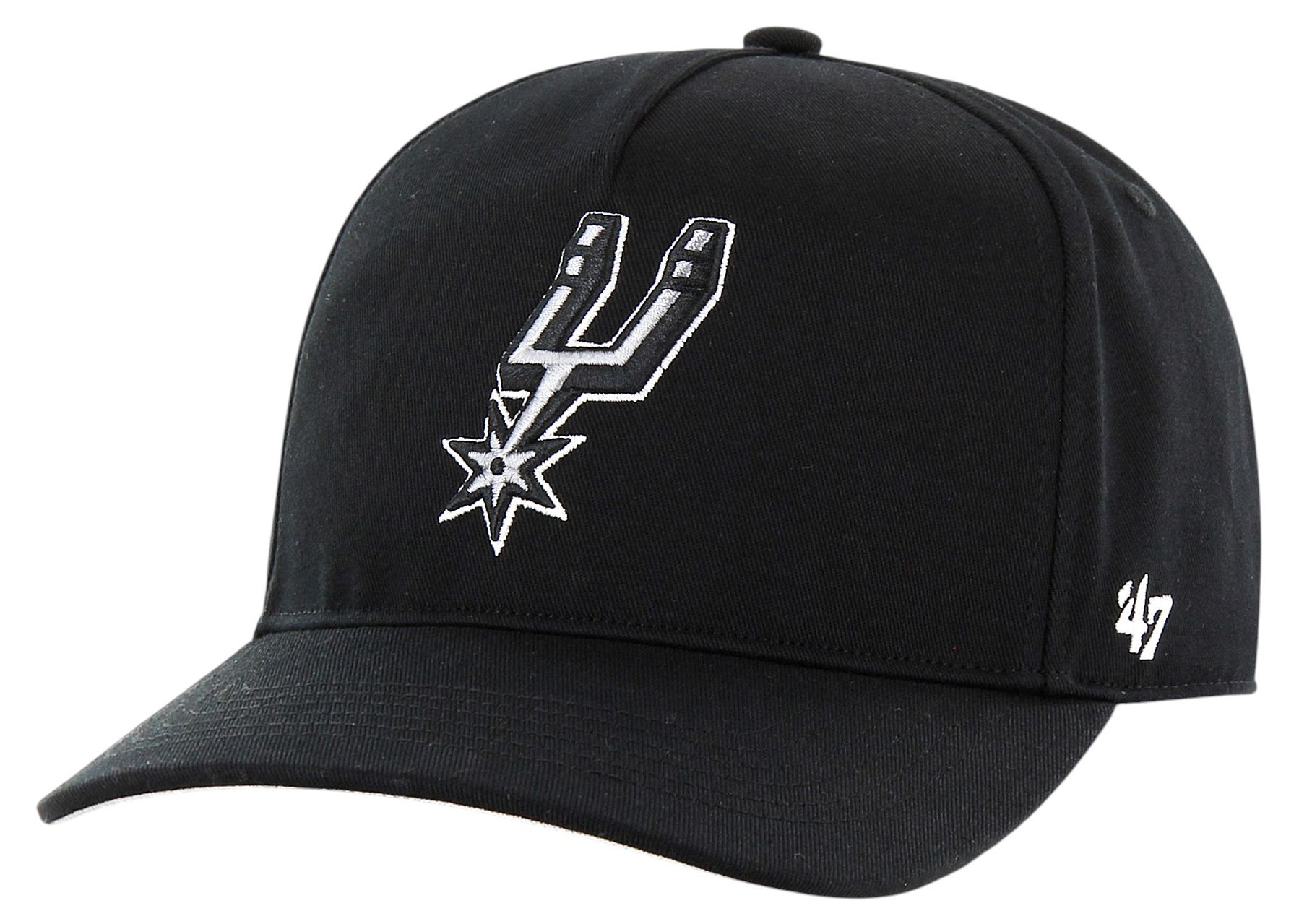 '47 Adult San Antonio Spurs Black Logo Hitch Adjustable Hat product image