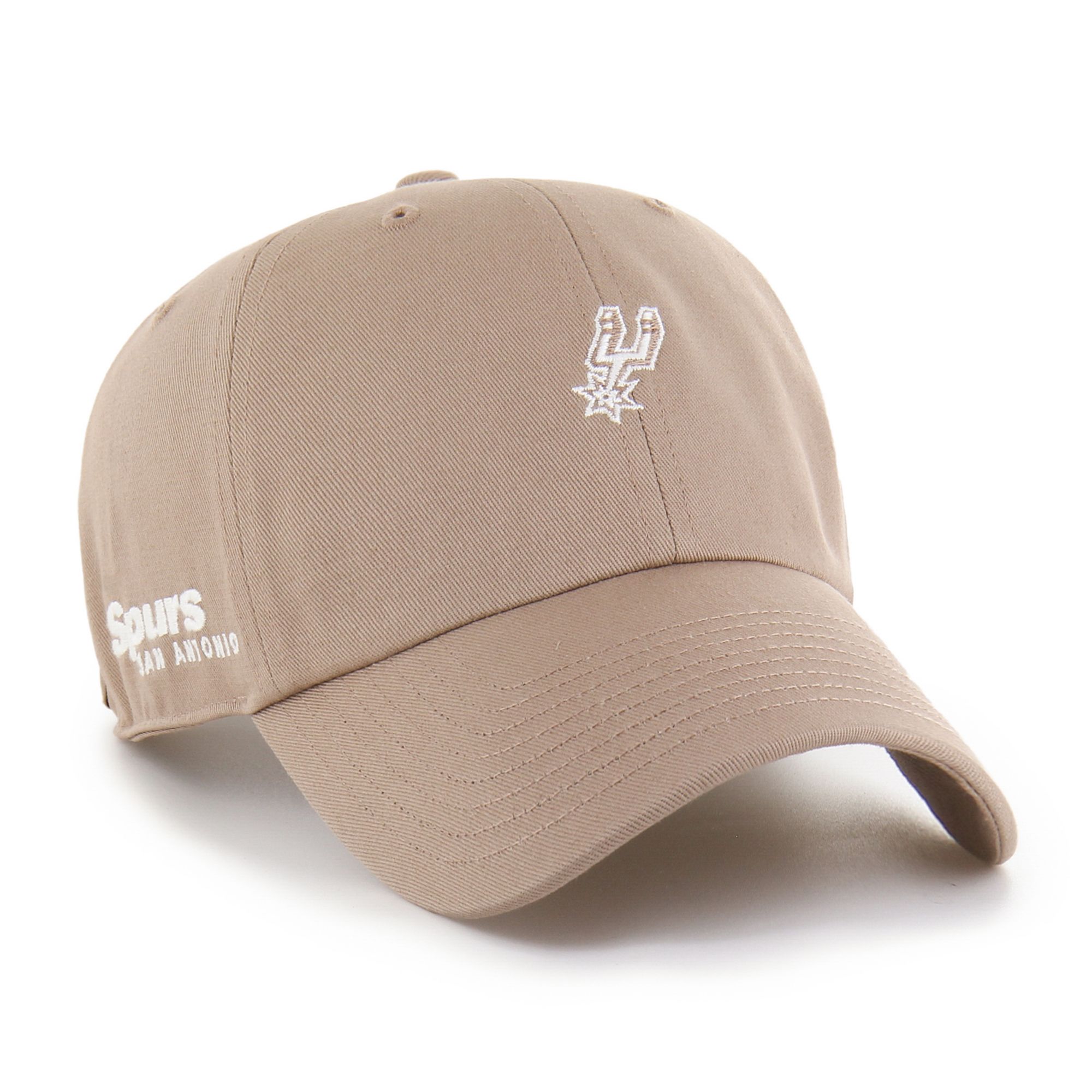 '47 Adult San Antonio Spurs Brown Contemporary Basics Foundational Logo Clean Up Adjustable Hat product image