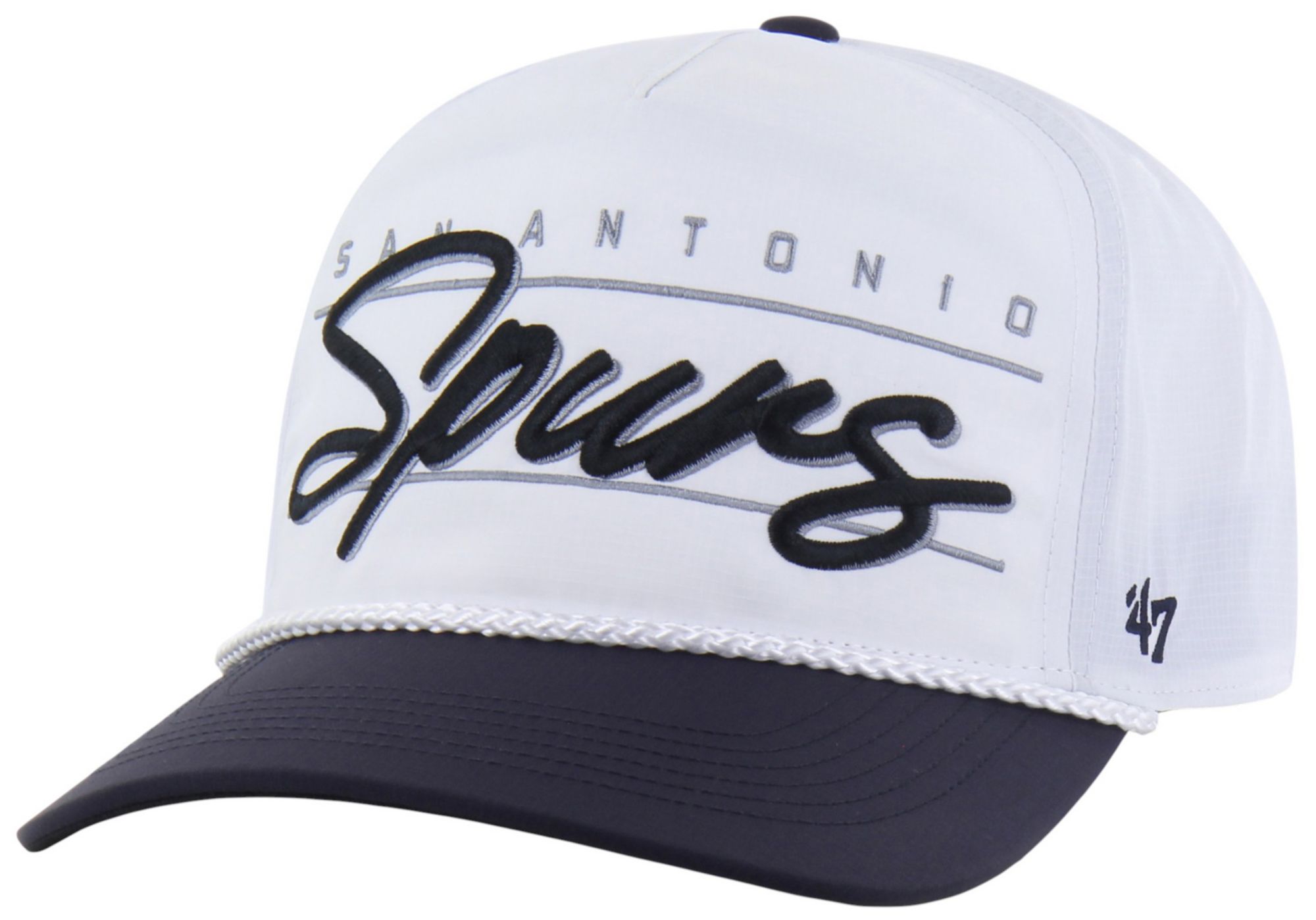 '47 Adult San Antonio Spurs White Condor Brrr Hitch Adjustable Hat product image