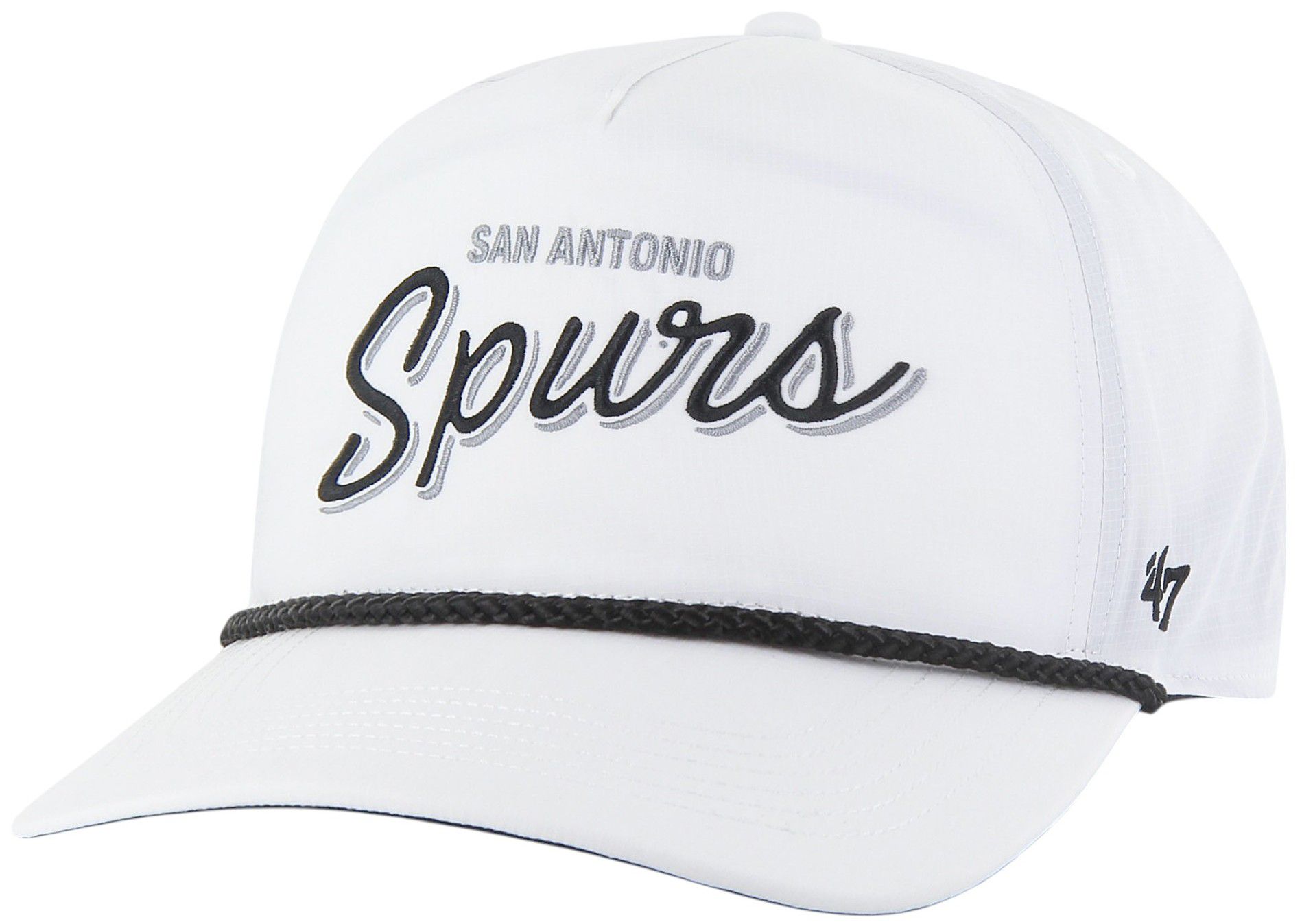 '47 Adult San Antonio Spurs White Wordmark Brrr Fairway Relaxed Fit Hitch Adjustable Hat product image