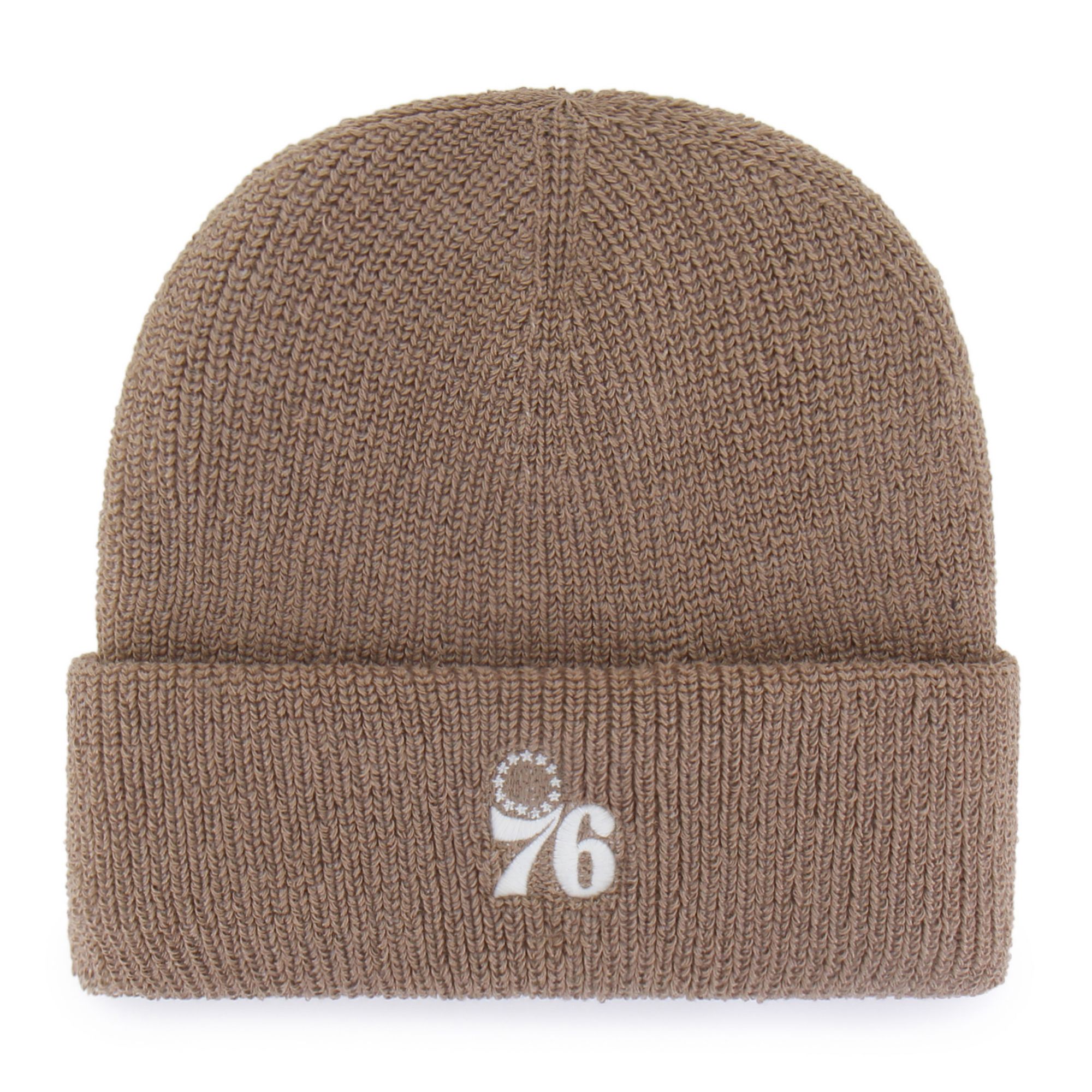 '47 Adult Philadelphia 76ers Brown Contemporary Basics Foundational Cuffed Knit Beanie product image