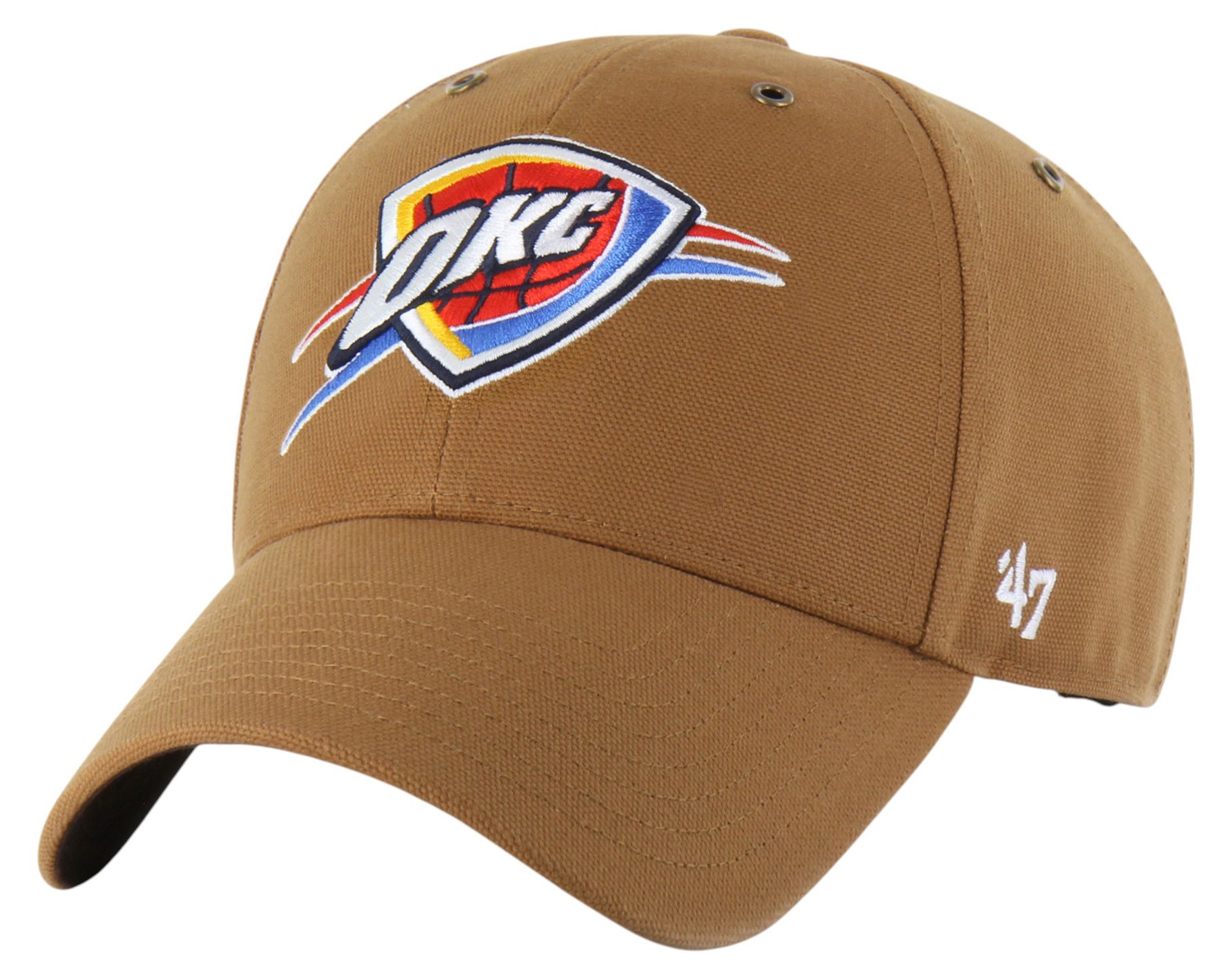 Carhartt x '47 Adult Oklahoma City Thunder Brown MVP Adjustable Hat product image