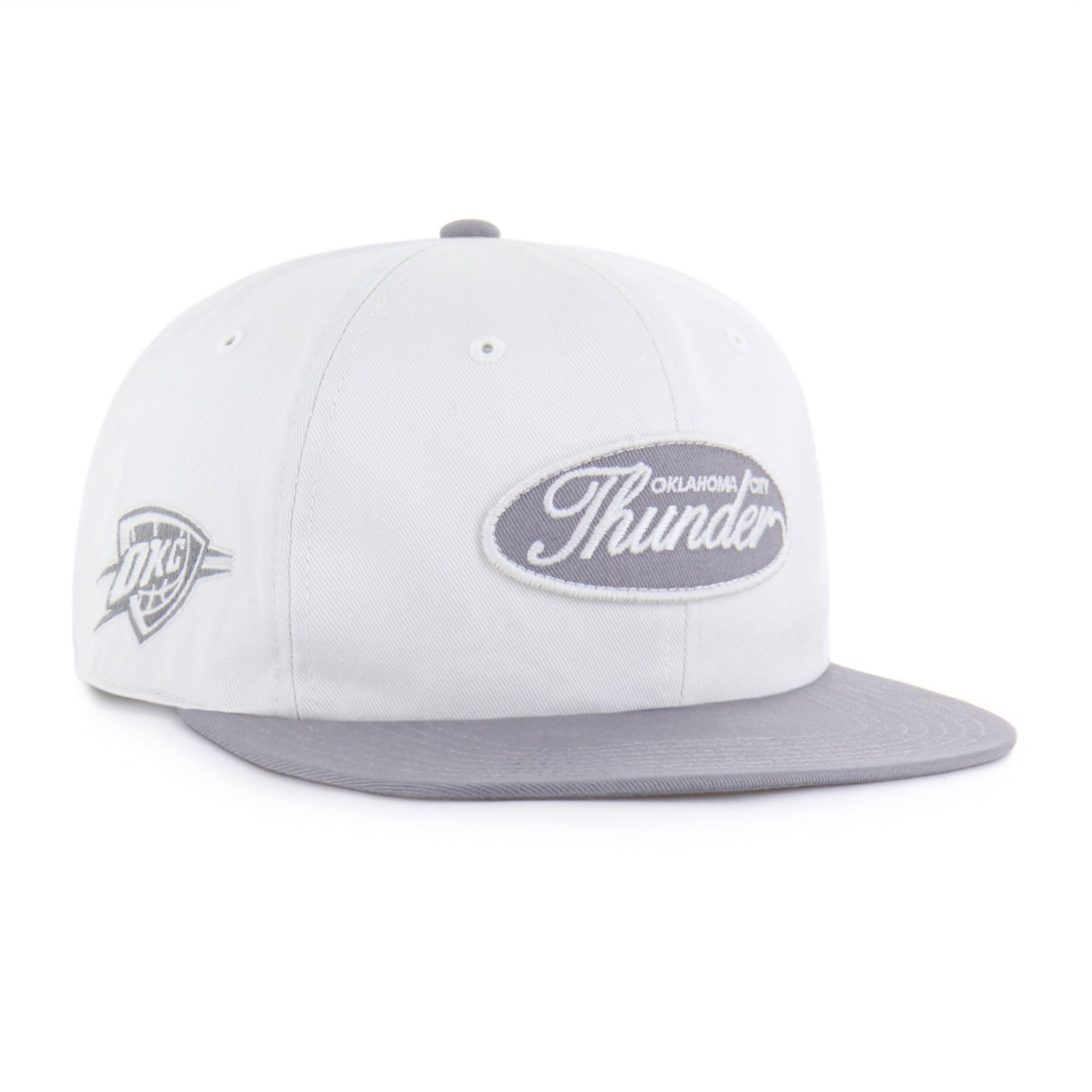 '47 Adult Oklahoma City Thunder Off White Contemporary Basics Foundational Captain Adjustable Hat product image