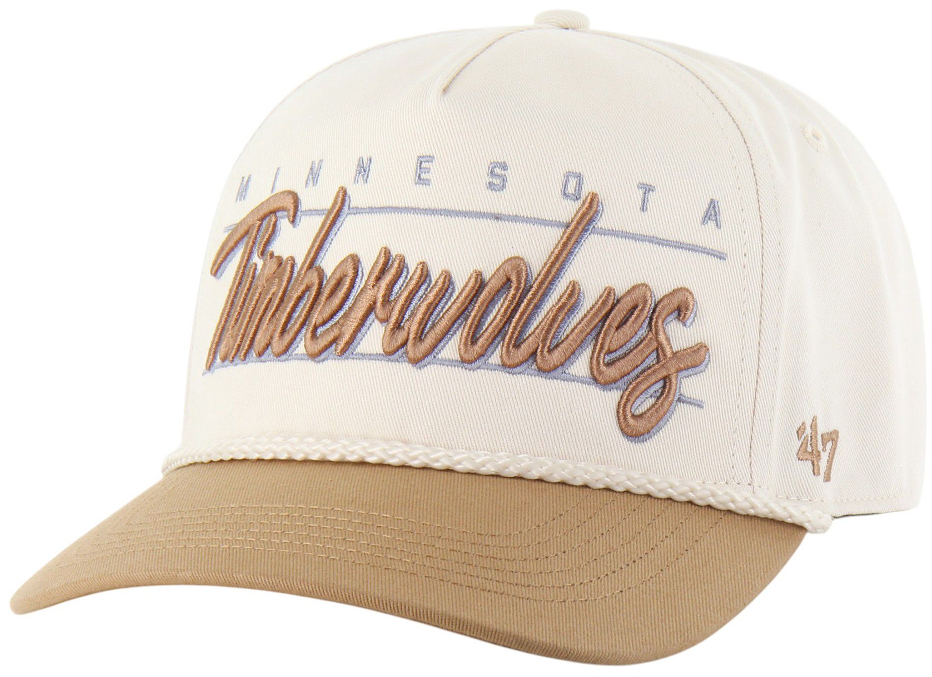 '47 Adult Minnesota Timberwolves Tan Neutral Condor Hitch Adjustable Hat product image