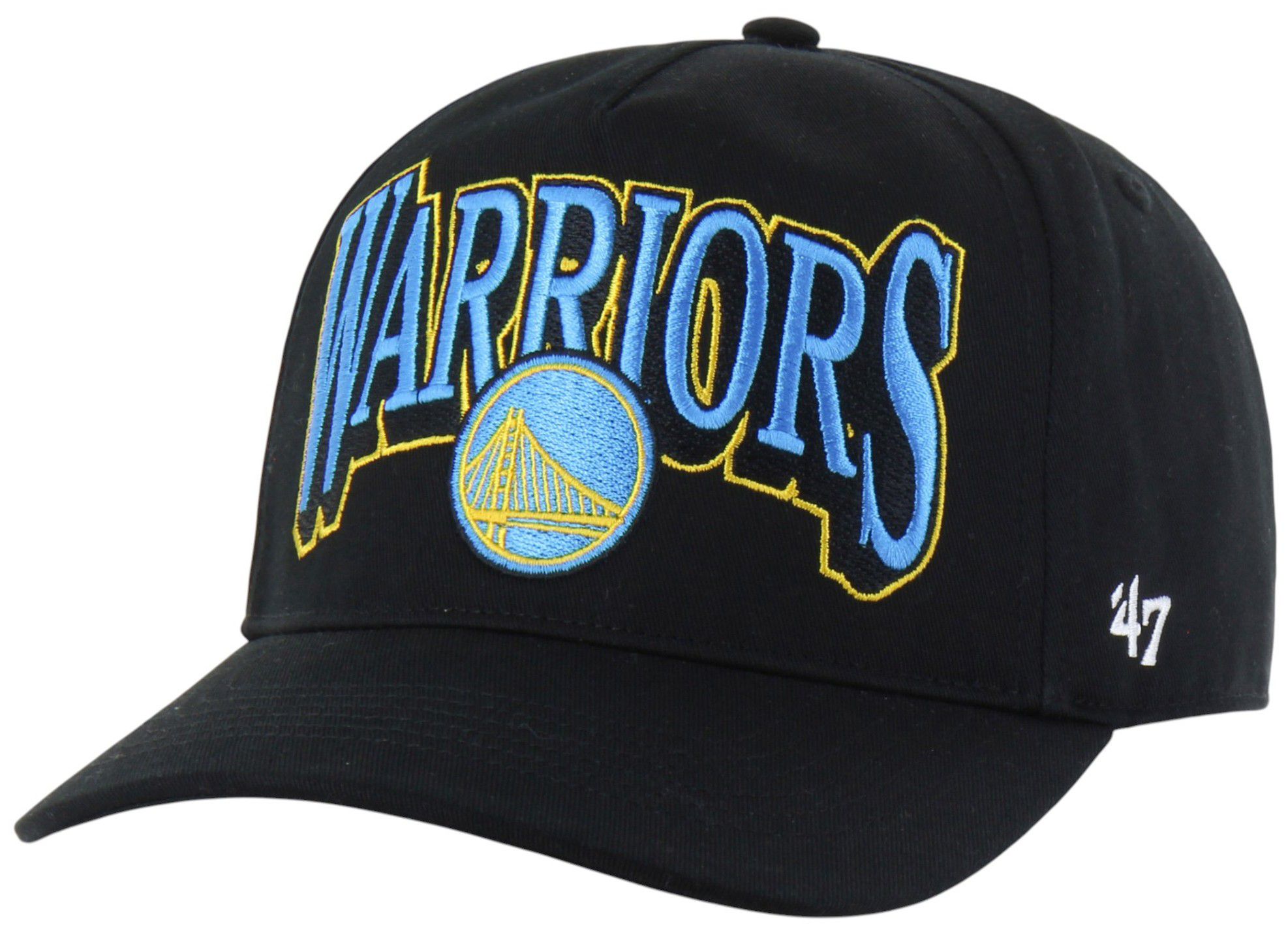 '47 Adult Golden State Warriors Black Everytime Hitch Adjustable Hat product image