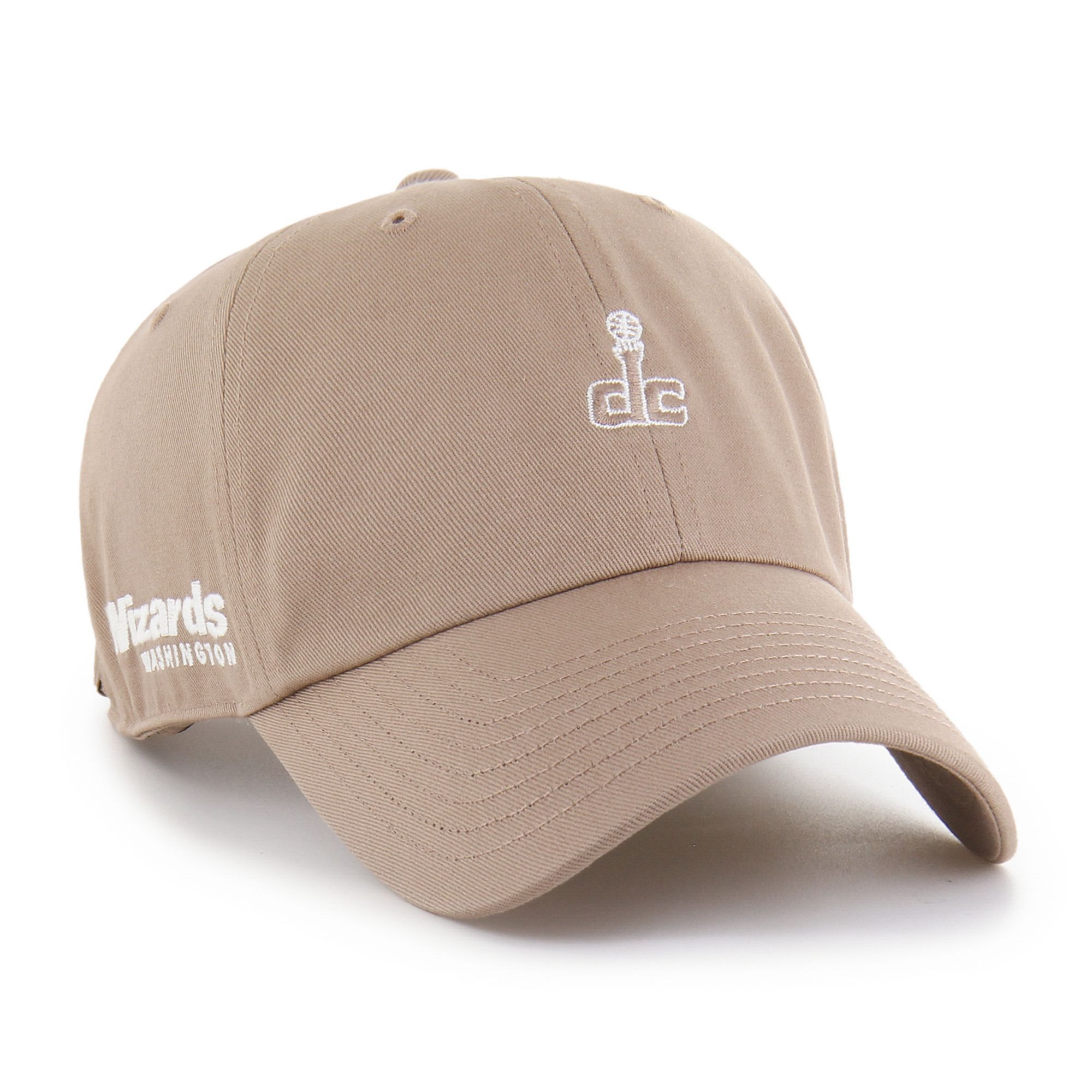 '47 Adult Washington Wizards Brown Contemporary Basics Foundation Logo Clean Up Adjustable Hat product image