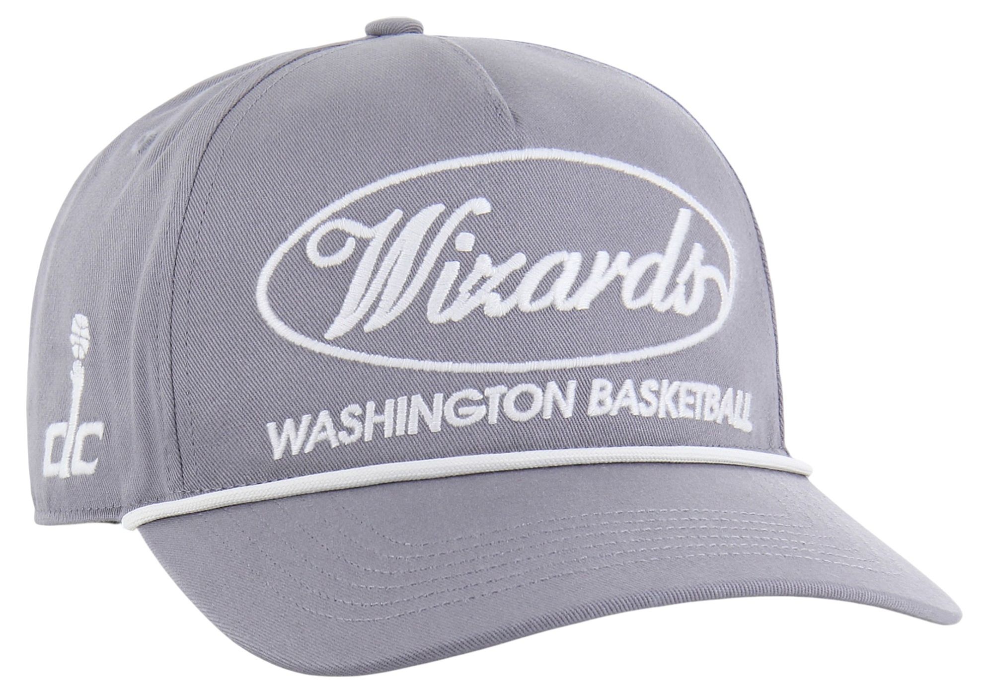 '47 Adult Washington Wizards Grey Contemporary Basics Foundational Hitch Adjustable Hat product image