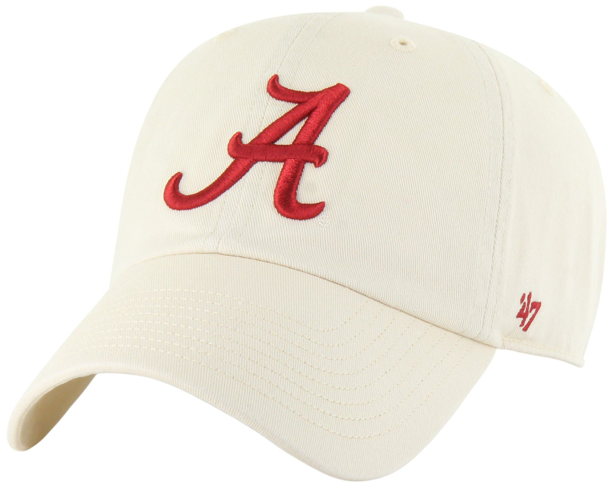'47 Adult Alabama Crimson Tide Natural TC Fashion Logo Clean Up Adjustable Hat product image